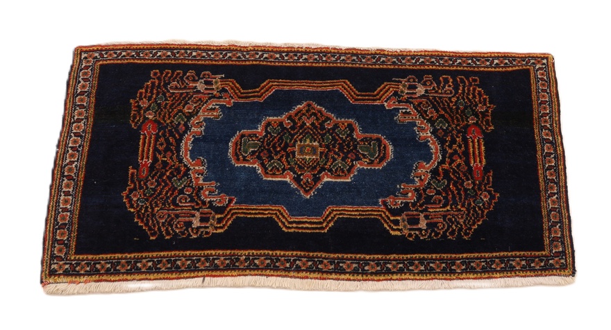 Antiker Perserteppich aus Iran, 98 × 50 cm