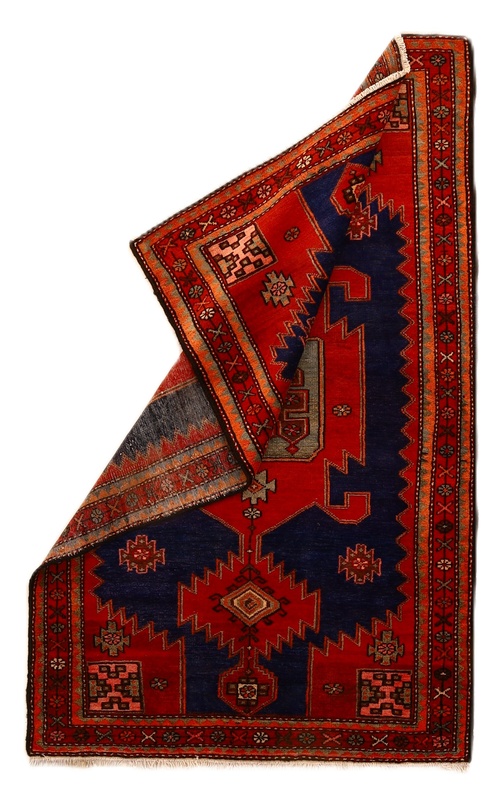 Antiker Perserteppich, 205 × 130 cm, Wolle