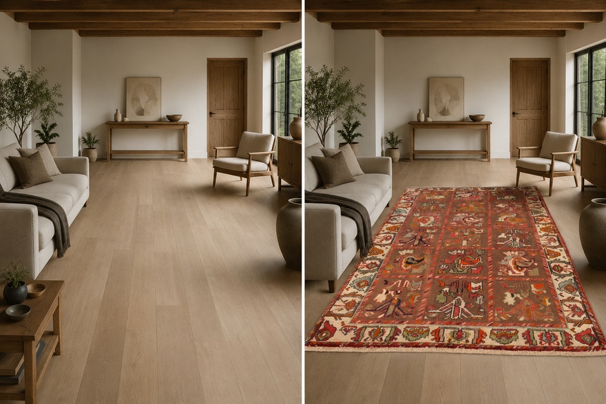 Handgeknüpfter Qashqai Perserteppich 224 × 150 cm