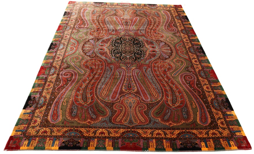 Handgeknüpfter Ghom Perserteppich 300 × 200 cm