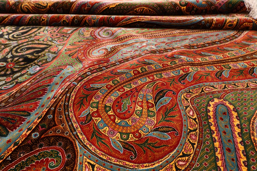 Handgeknüpfter Ghom Perserteppich 300 × 200 cm
