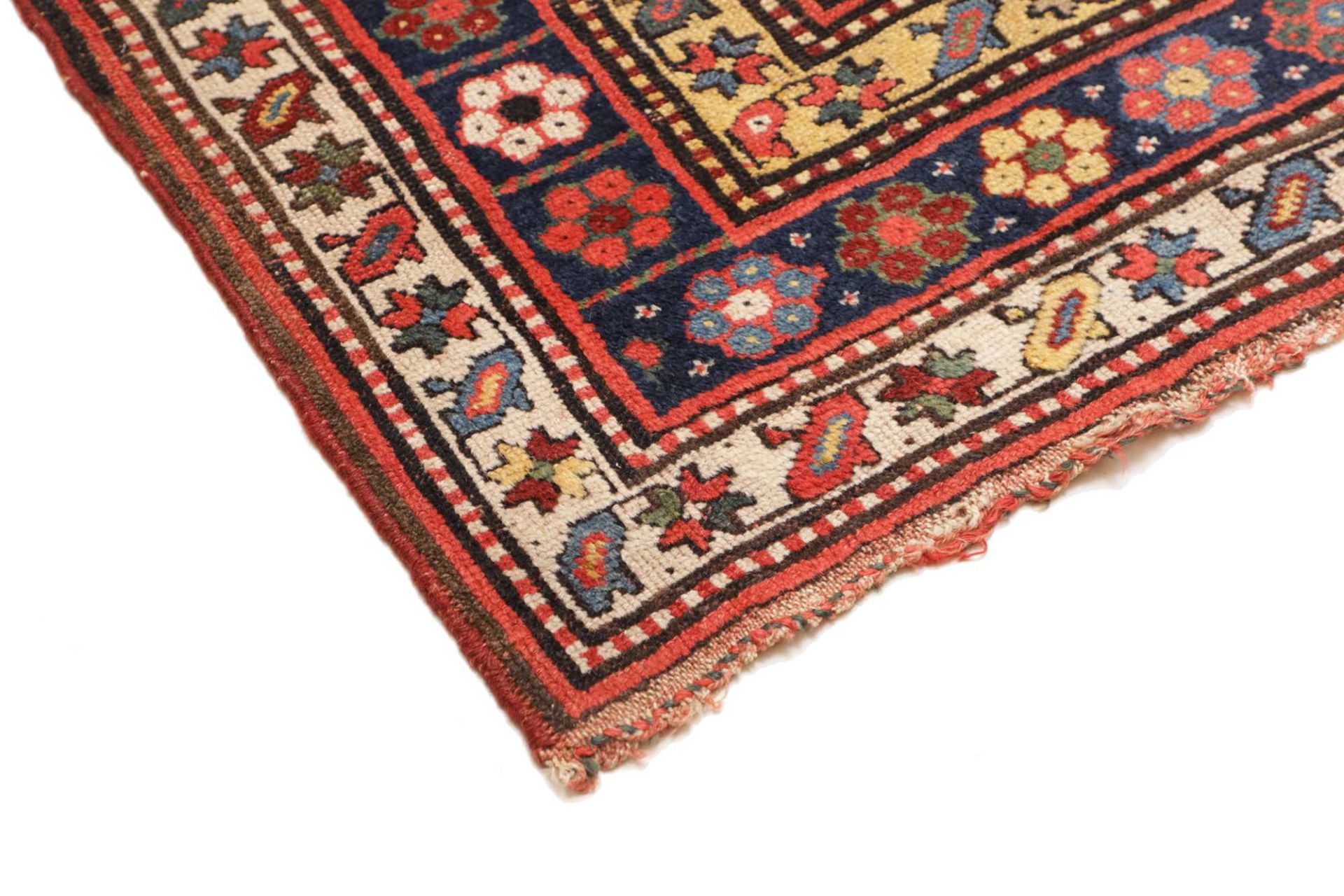 Kazak Perserteppich antik, 151 × 321 cm, Wolle