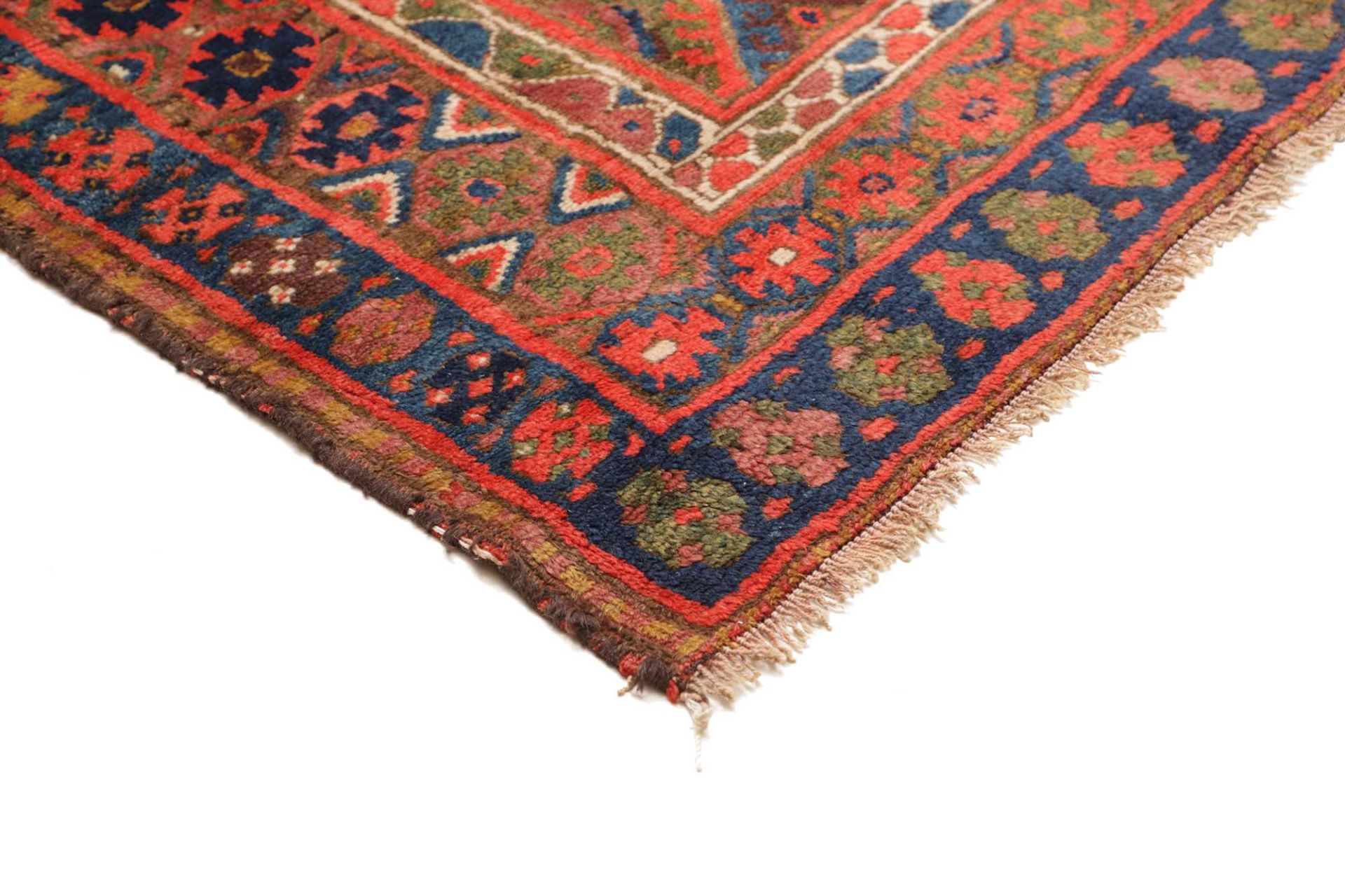 Antiker Kazak Perserteppich, 163 × 264 cm, Wolle