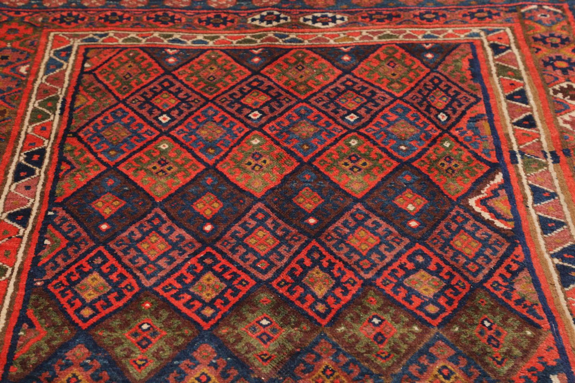 Antiker Kazak Perserteppich, 163 × 264 cm, Wolle