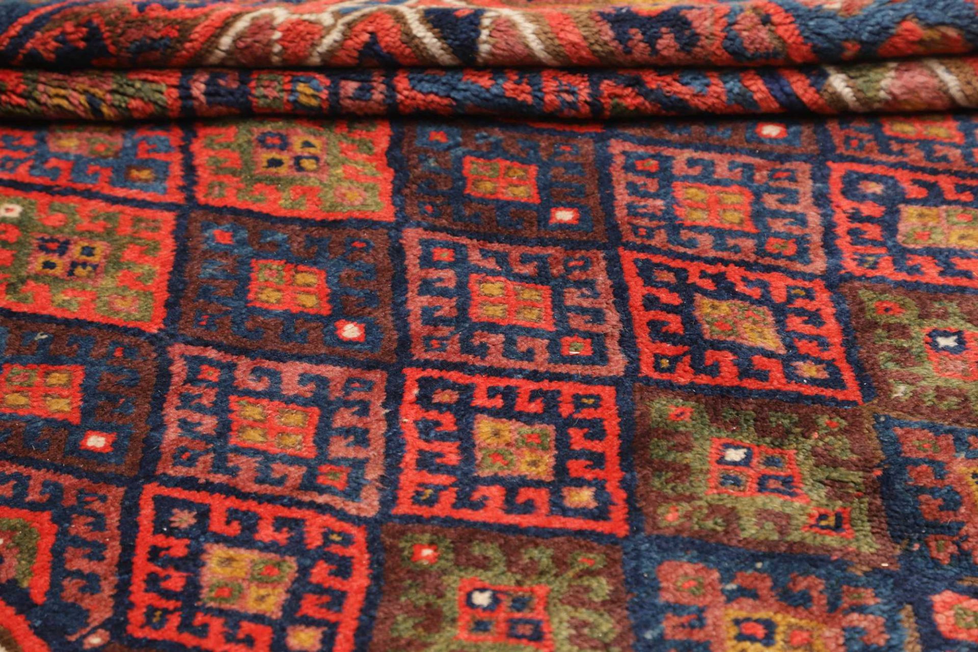 Antiker Kazak Perserteppich, 163 × 264 cm, Wolle