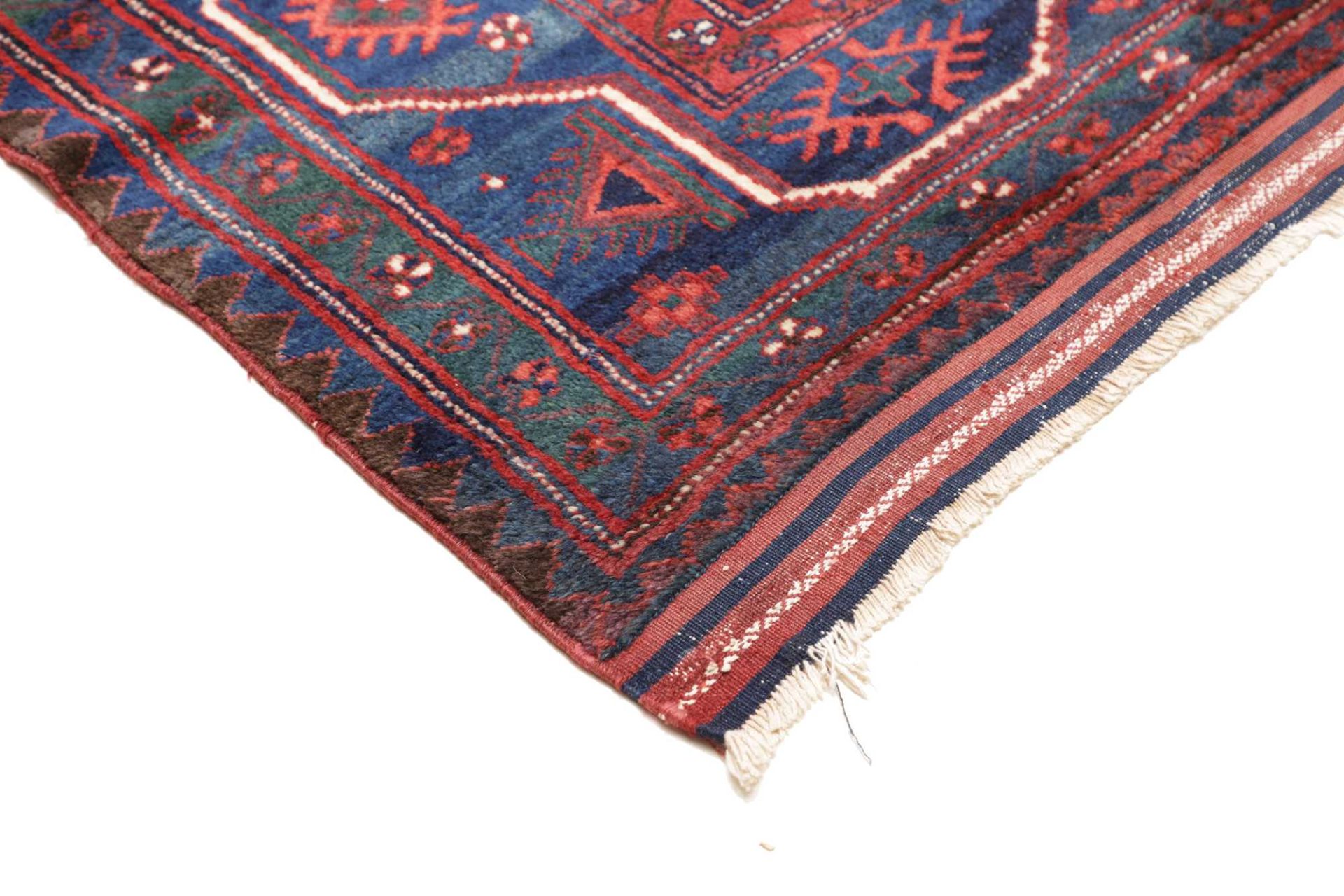 perserteppich-kazak-185-x-214-cm-schurwolle-handgeknupft-antik-4 Antiker Kazak Perserteppich, 185 × 214 cm, Wolle