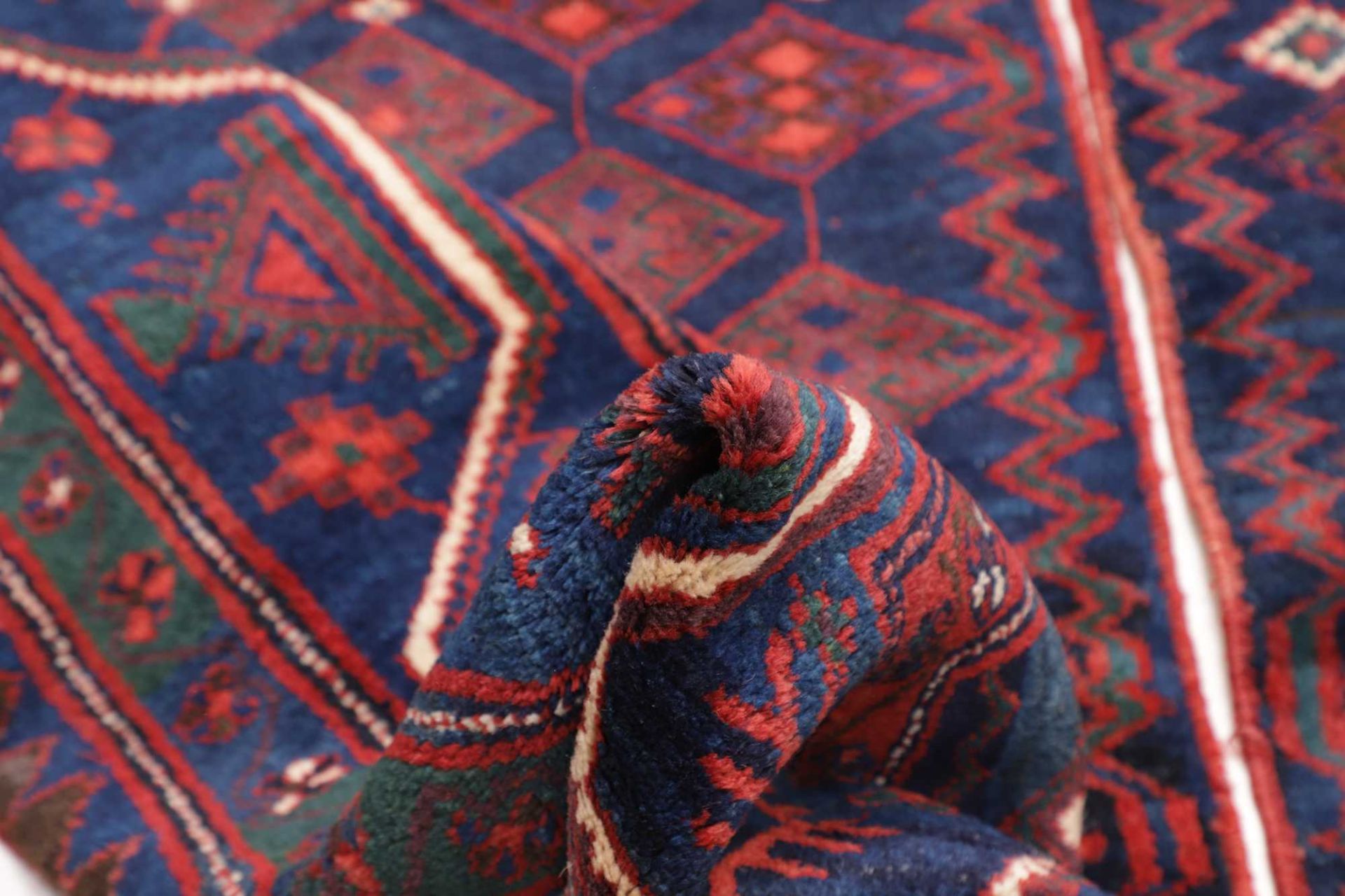perserteppich-kazak-185-x-214-cm-schurwolle-handgeknupft-antik-8 Antiker Kazak Perserteppich, 185 × 214 cm, Wolle