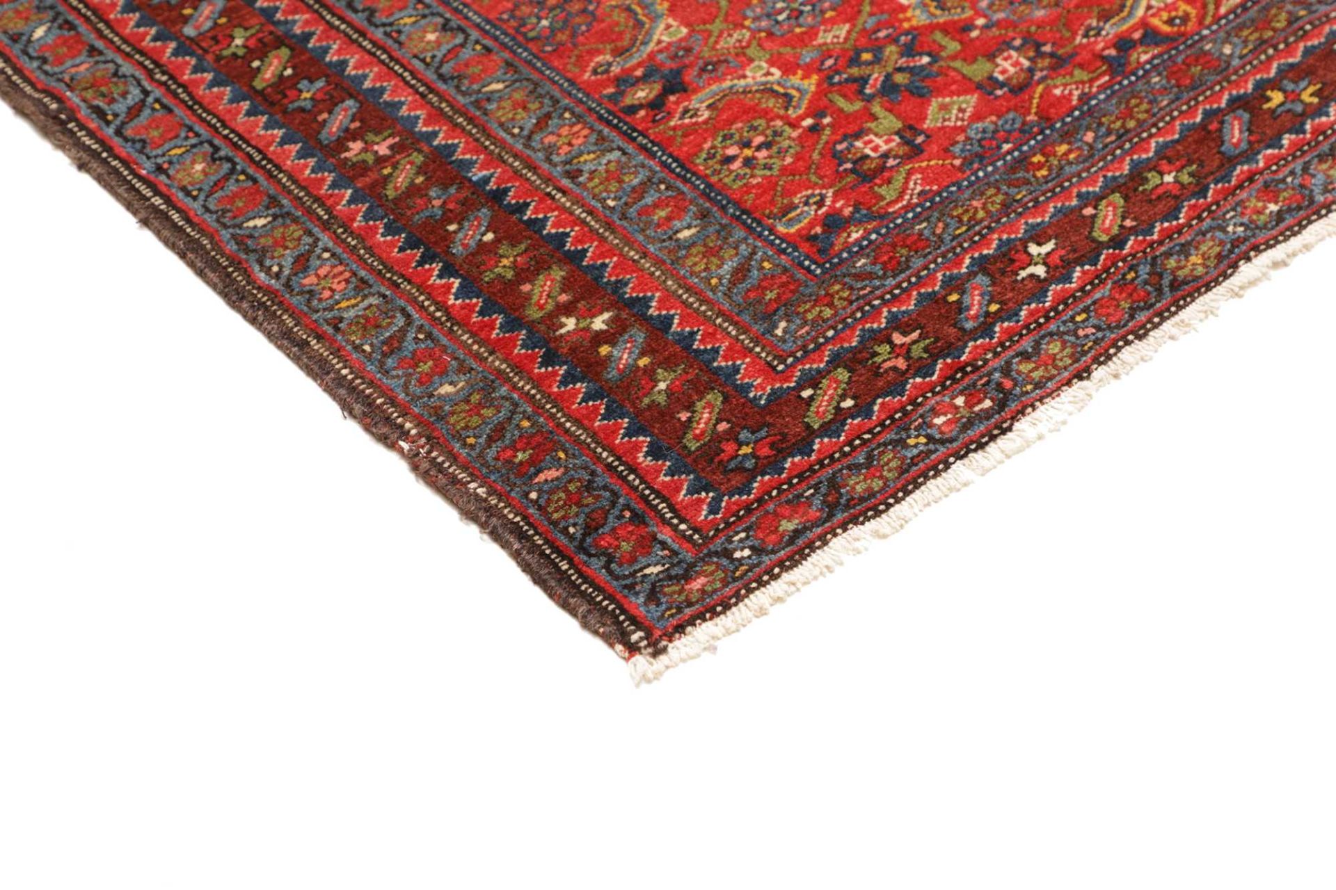 Kazak Perserteppich antik, 136 × 204 cm, Wolle