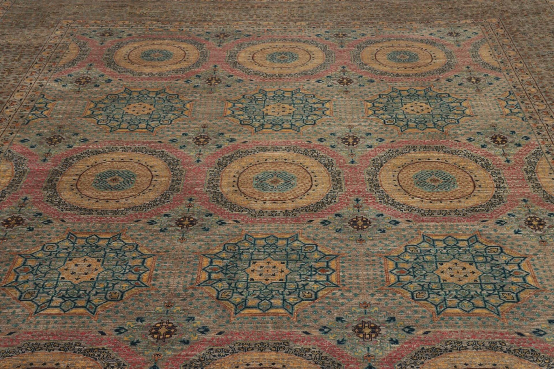 Mamluk Orientteppich 272 × 359 cm aus Wolle, handgeknüpft