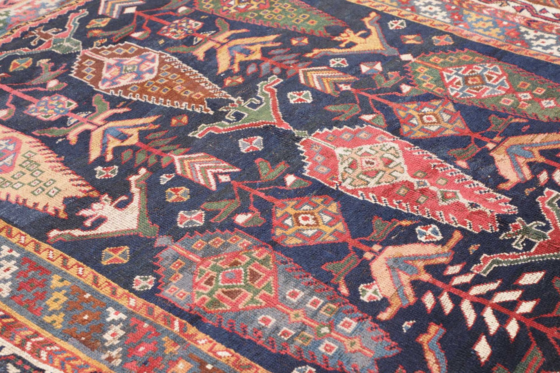 Antiker Kazak Perserteppich aus Iran, 171 × 251 cm