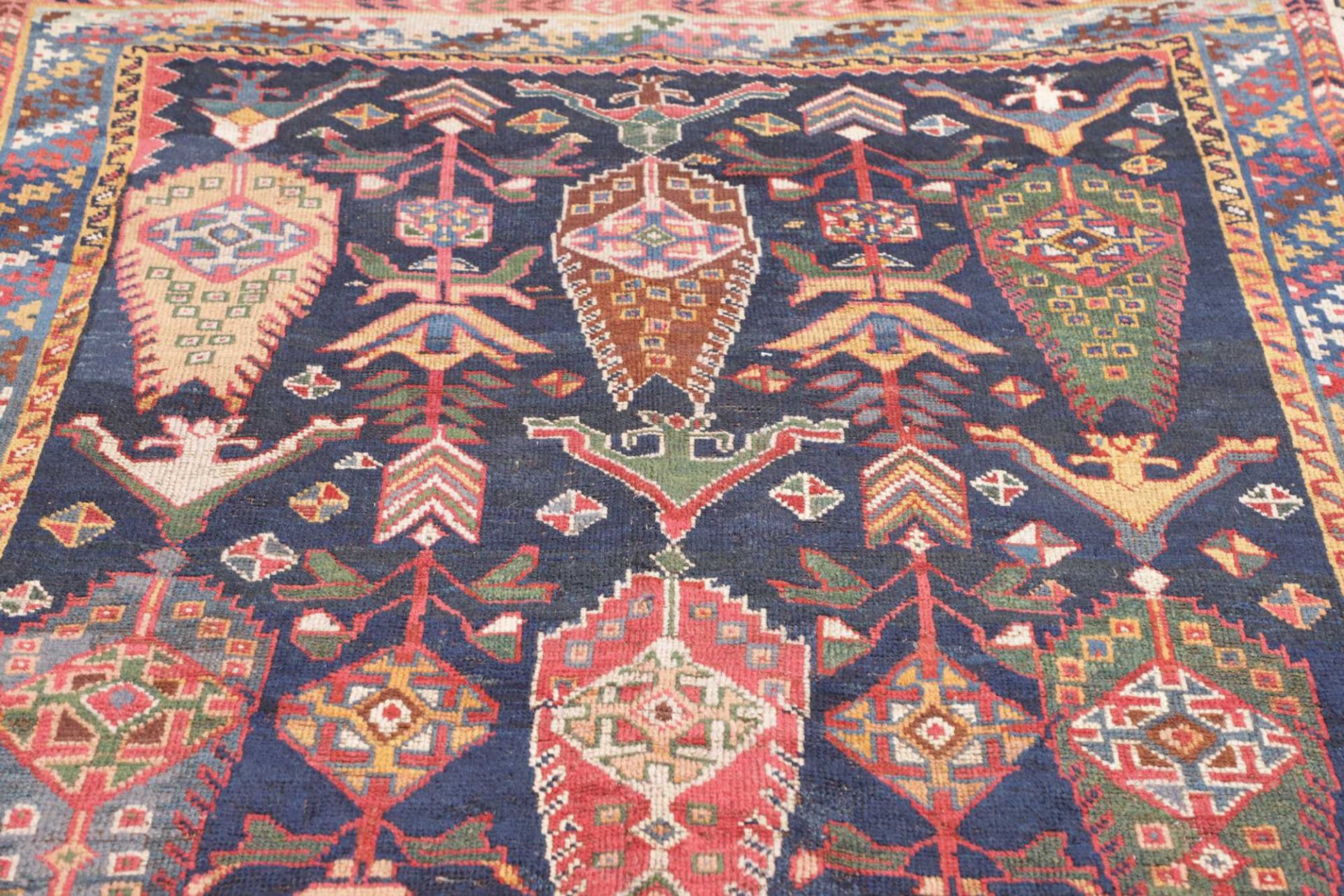 Antiker Kazak Perserteppich aus Iran, 171 × 251 cm