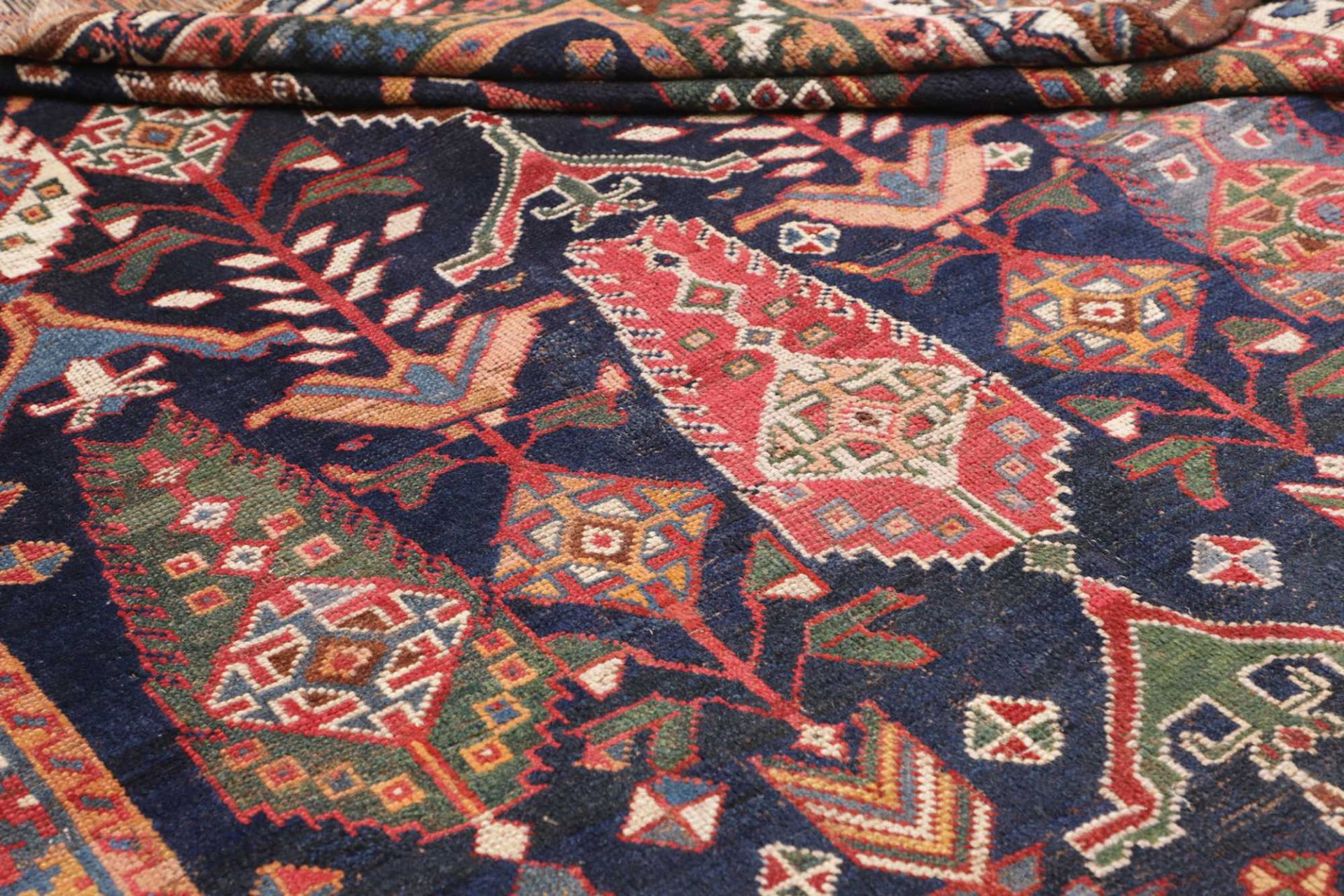 Antiker Kazak Perserteppich aus Iran, 171 × 251 cm