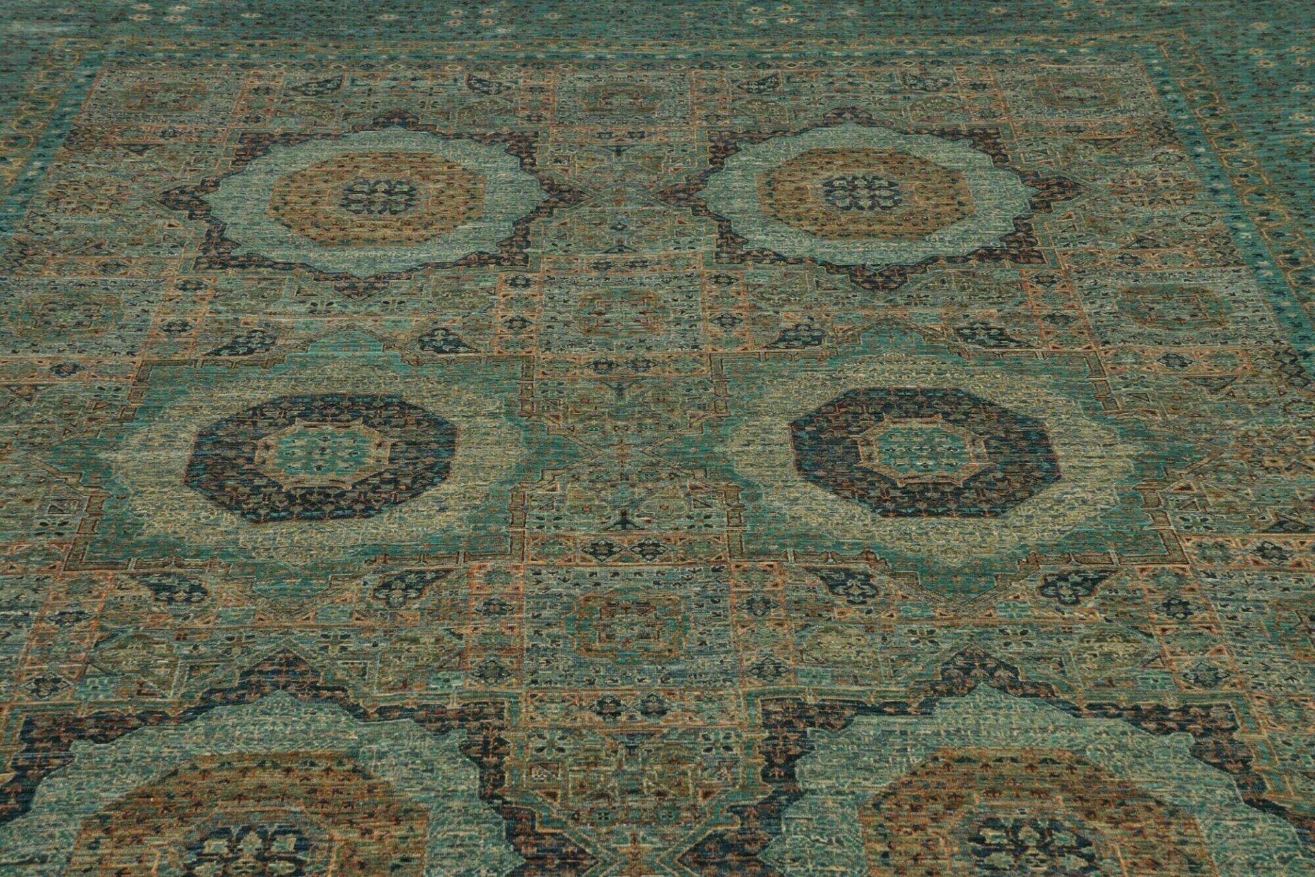 Mamluk Orientteppich aus Pakistan, 279 × 358 cm