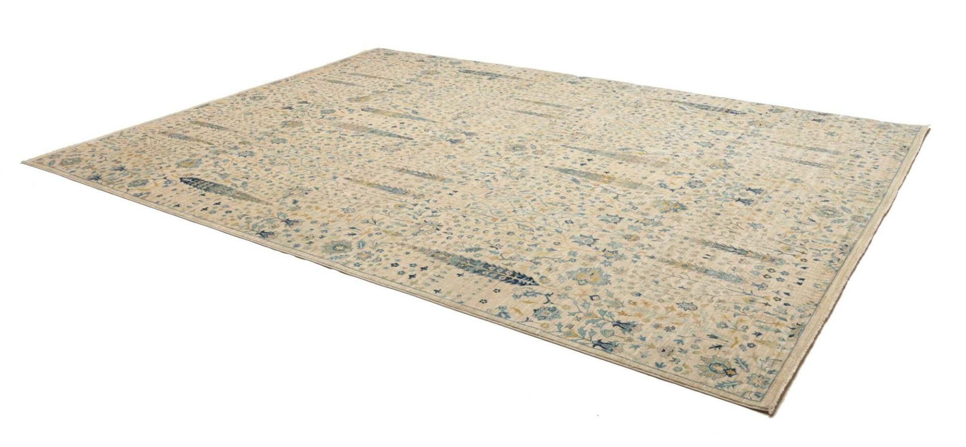Samarkand Orientteppich 274 × 366 cm aus Wolle, handgeknüpft