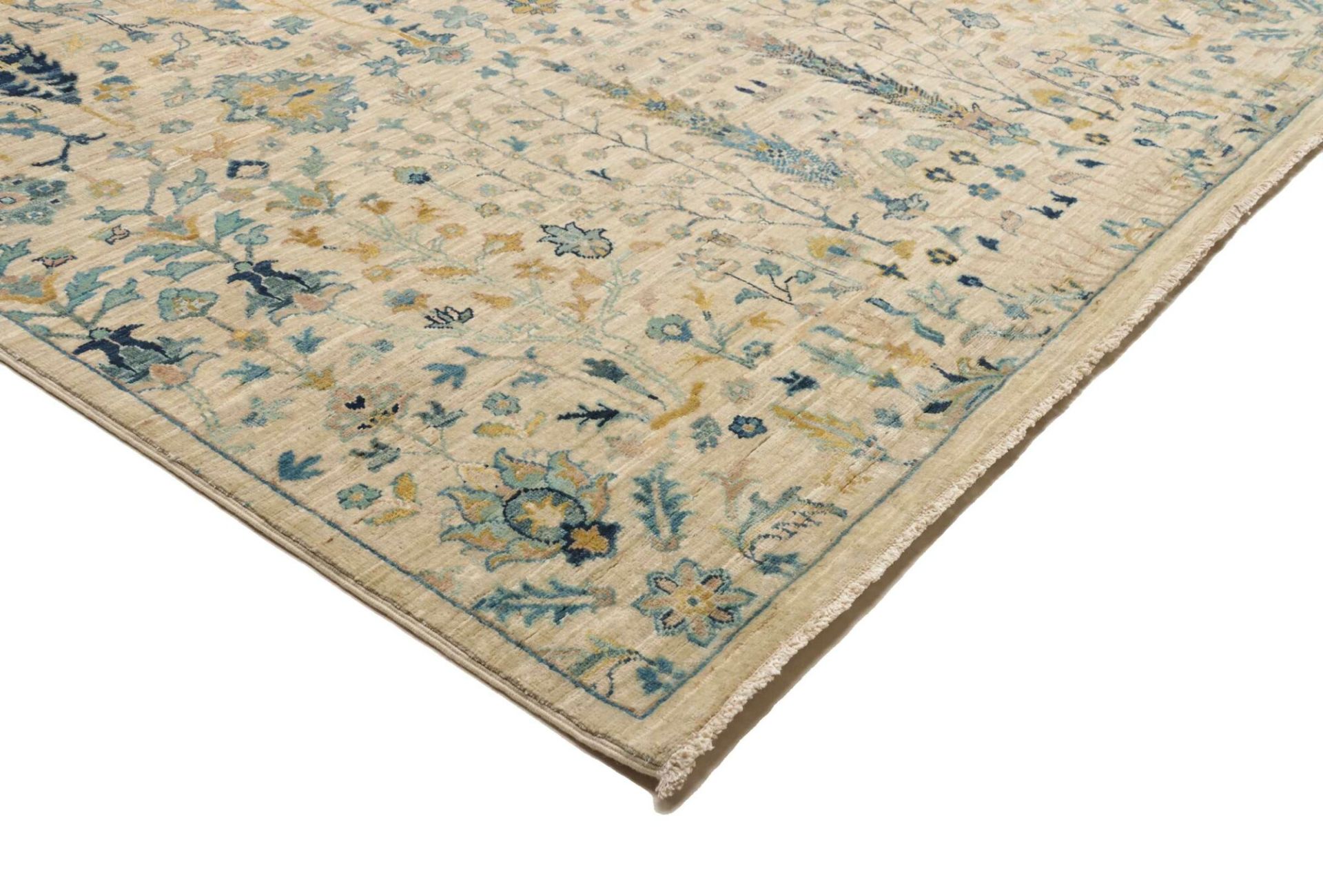 Samarkand Orientteppich 274 × 366 cm aus Wolle, handgeknüpft