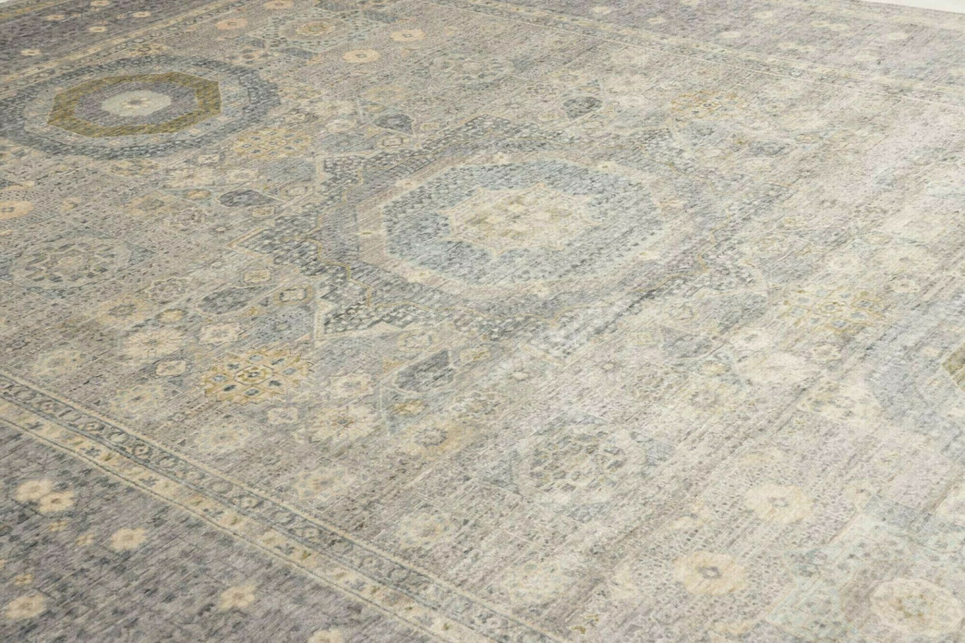 Handgeknüpfter Mamluk Orientteppich 276 × 367 cm