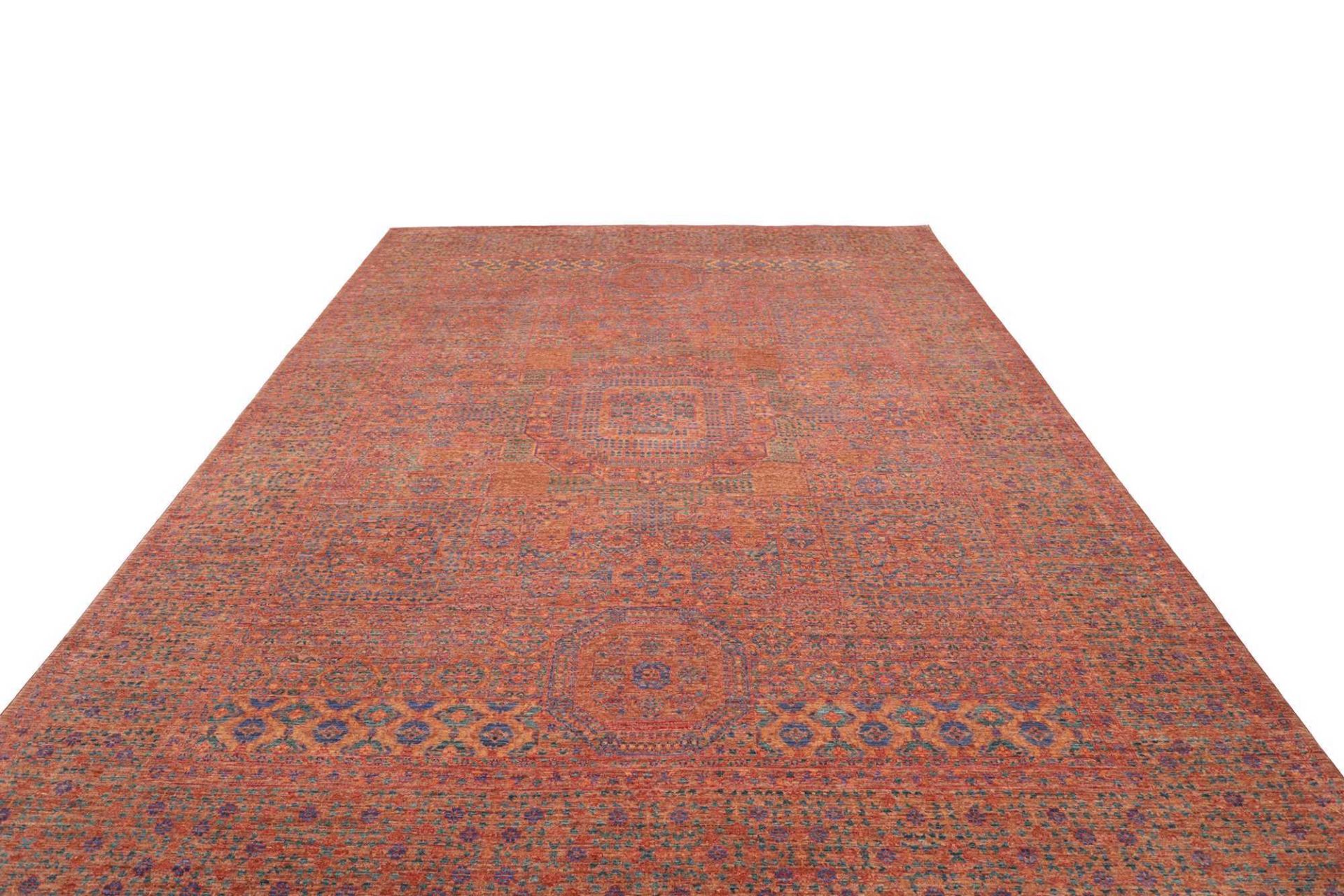 Handgeknüpfter Mamluk Orientteppich 273 × 376 cm