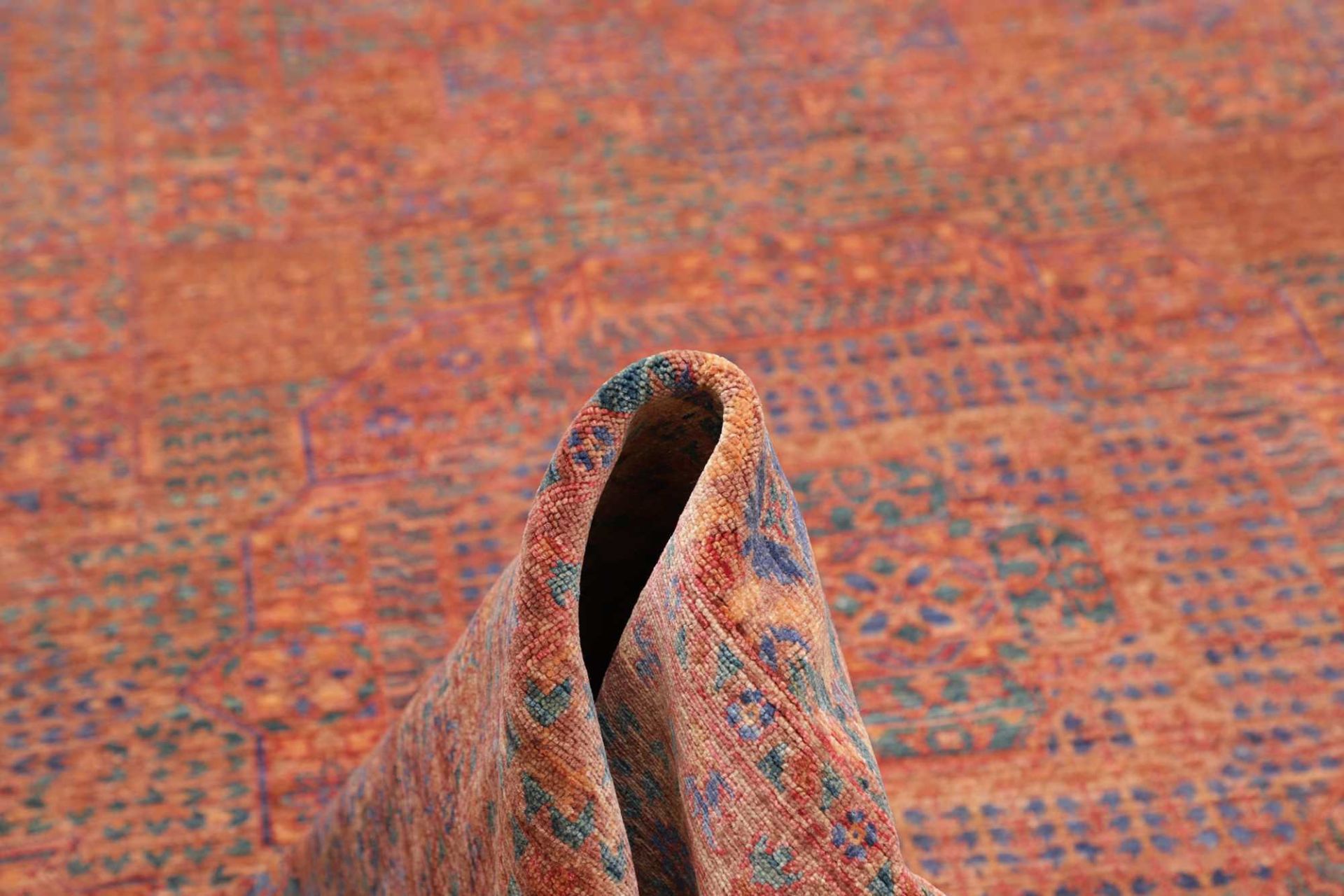 Handgeknüpfter Mamluk Orientteppich 273 × 376 cm