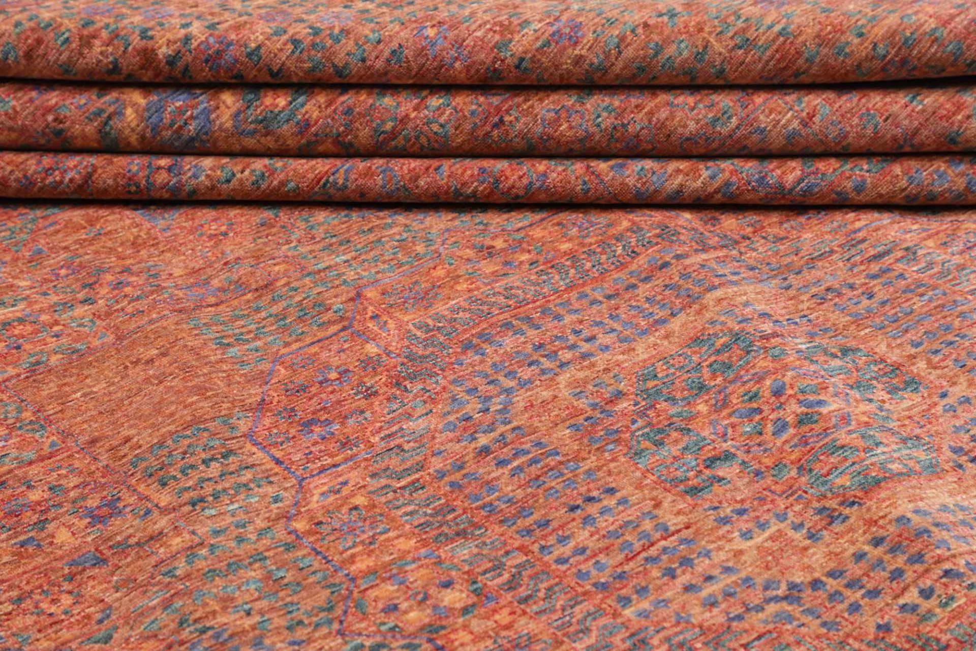 Handgeknüpfter Mamluk Orientteppich 273 × 376 cm