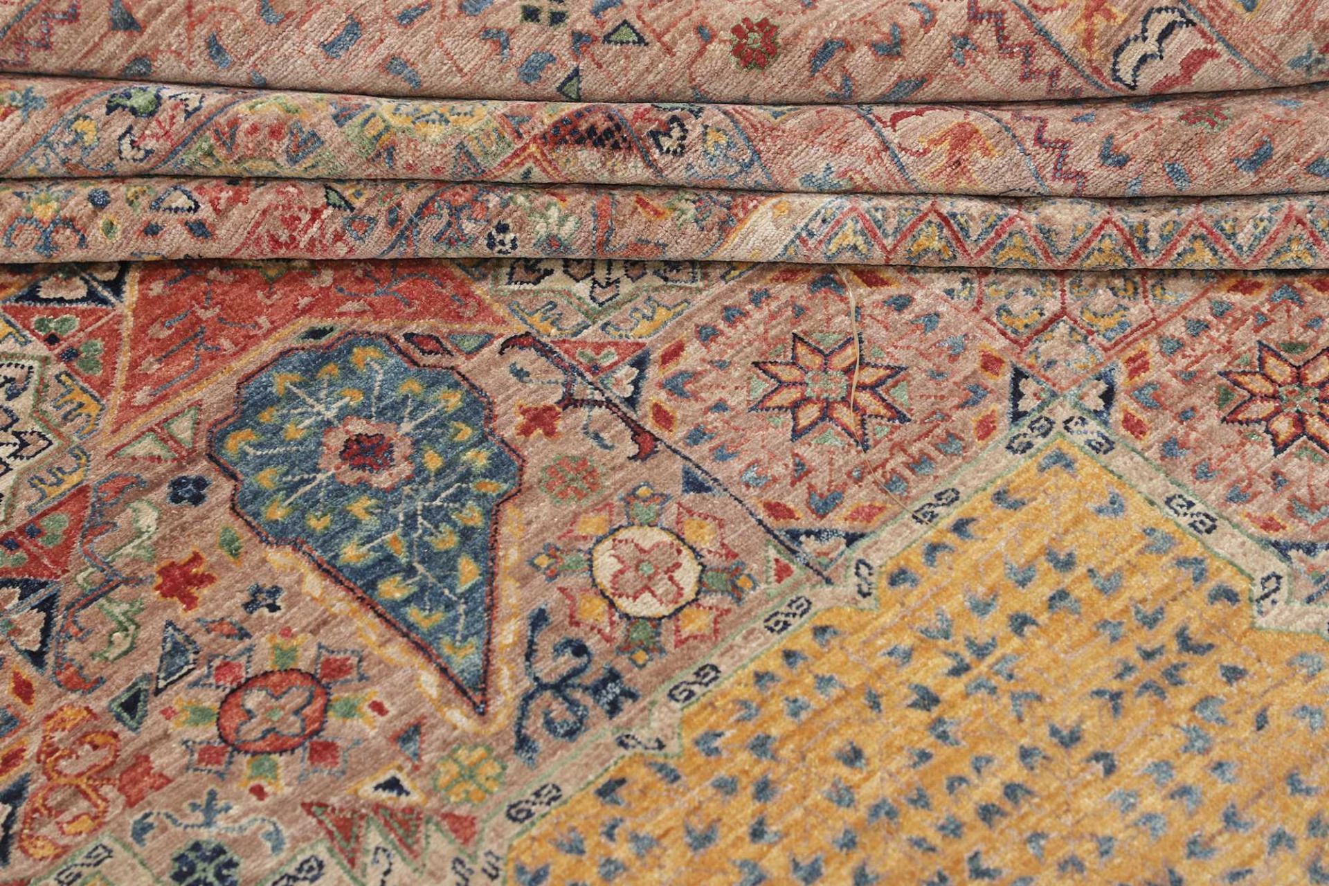 Handgeknüpfter Mamluk Orientteppich 401 × 509 cm