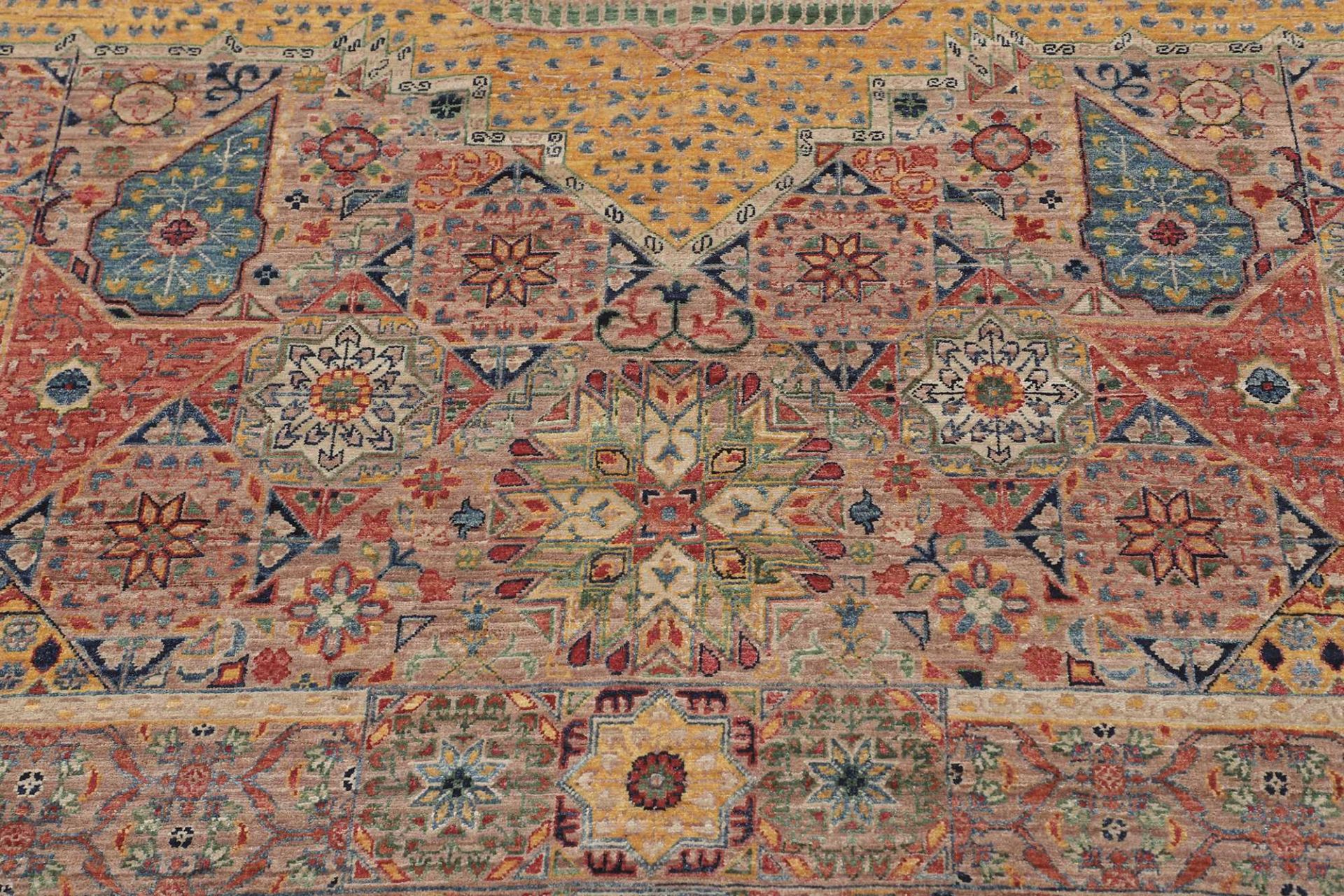 Handgeknüpfter Mamluk Orientteppich 401 × 509 cm
