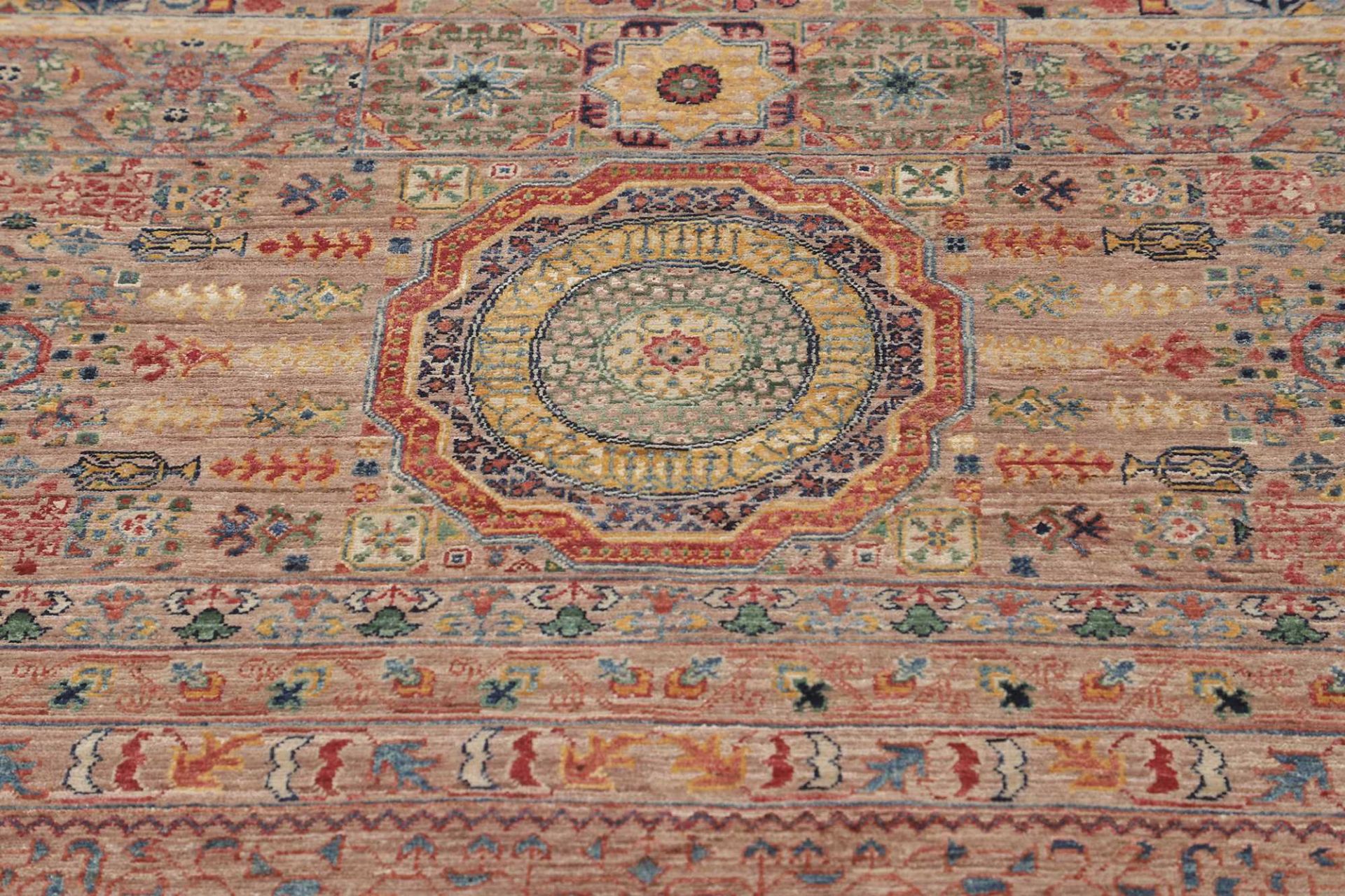 Handgeknüpfter Mamluk Orientteppich 401 × 509 cm