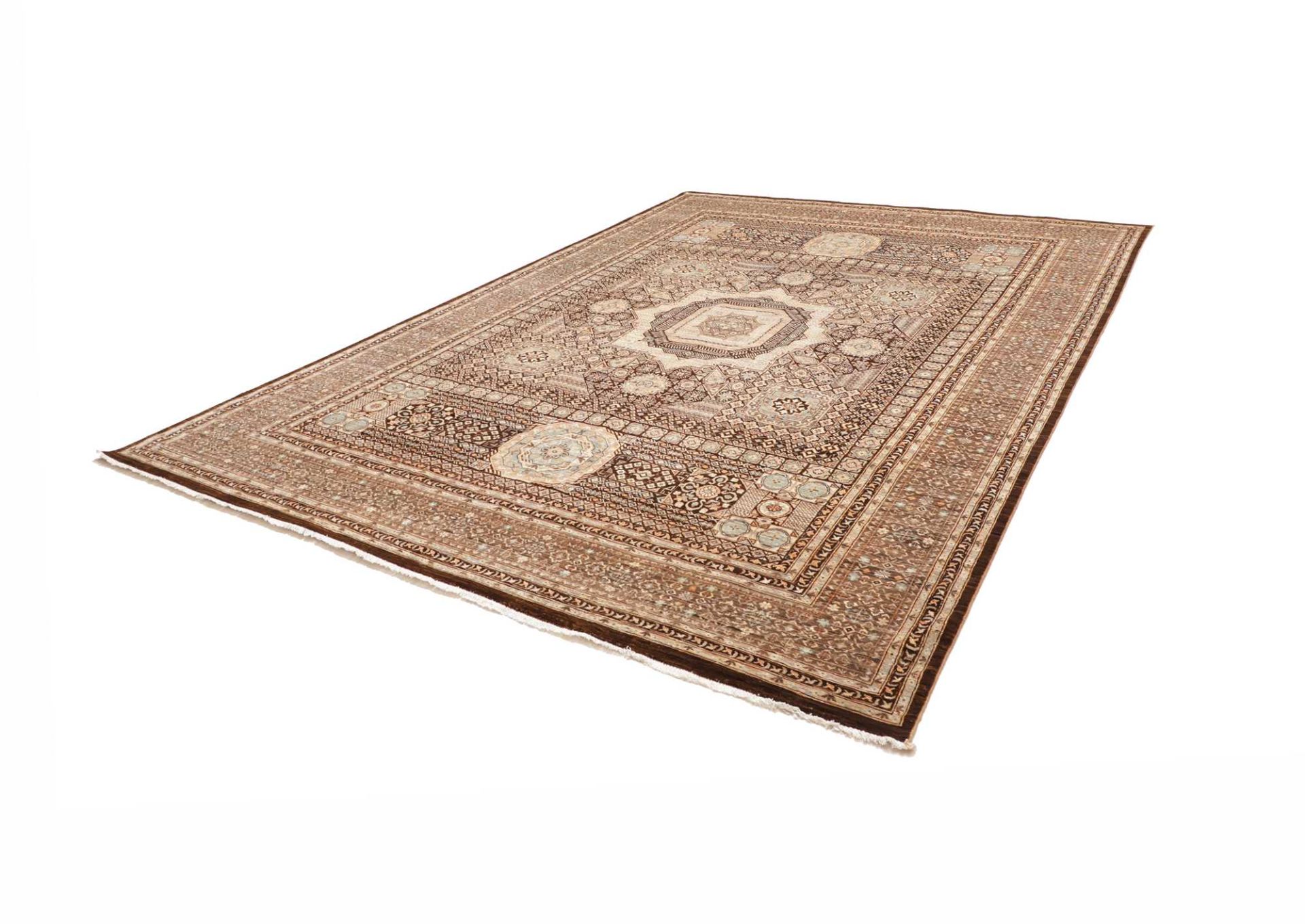 Handgeknüpfter Mamluk Orientteppich 267 × 355 cm