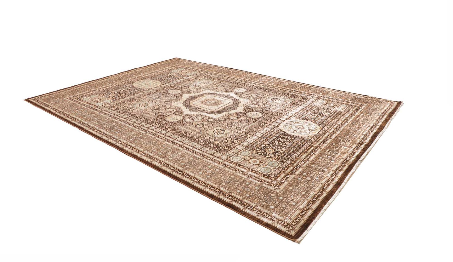 Handgeknüpfter Mamluk Orientteppich 267 × 355 cm