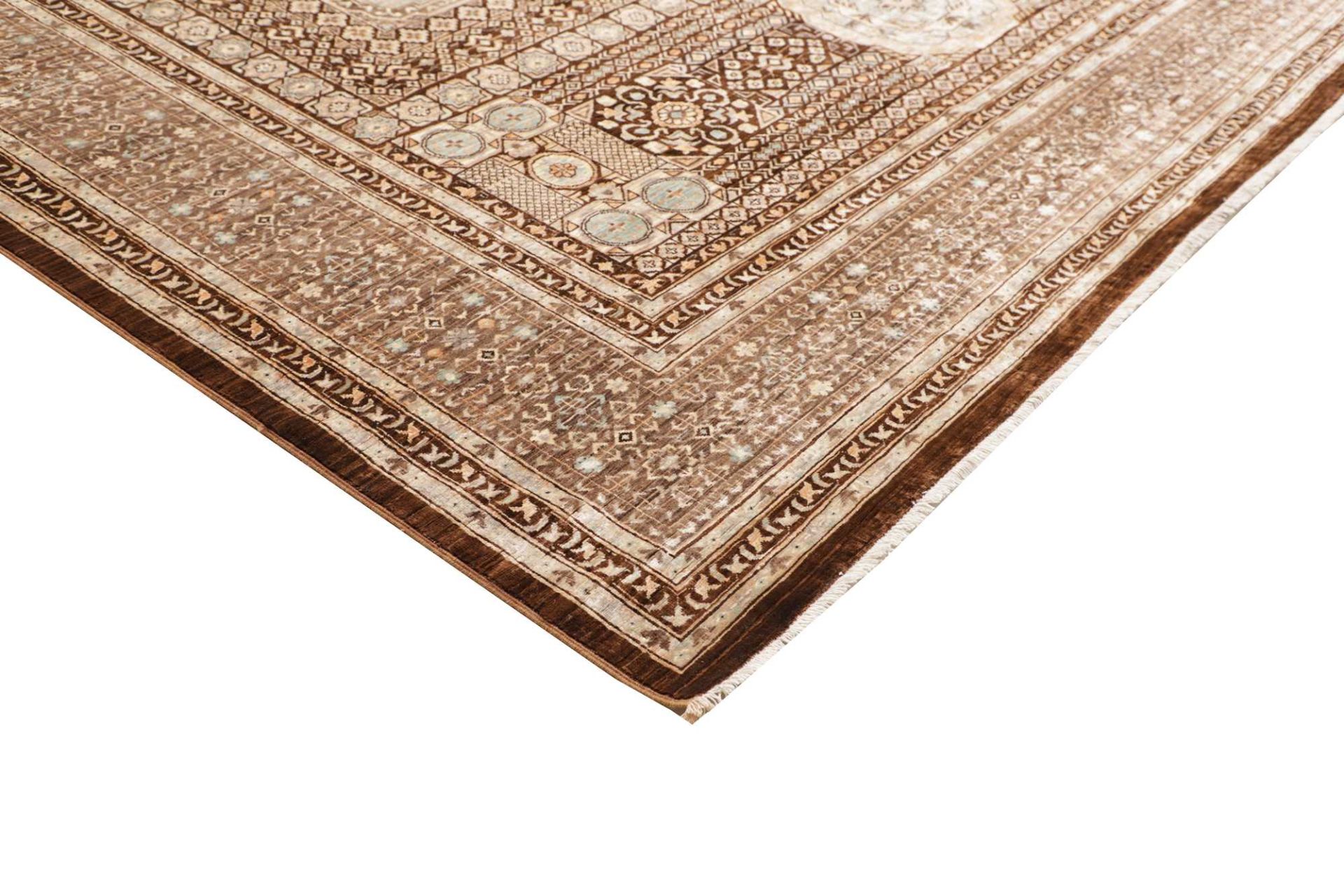 Handgeknüpfter Mamluk Orientteppich 267 × 355 cm
