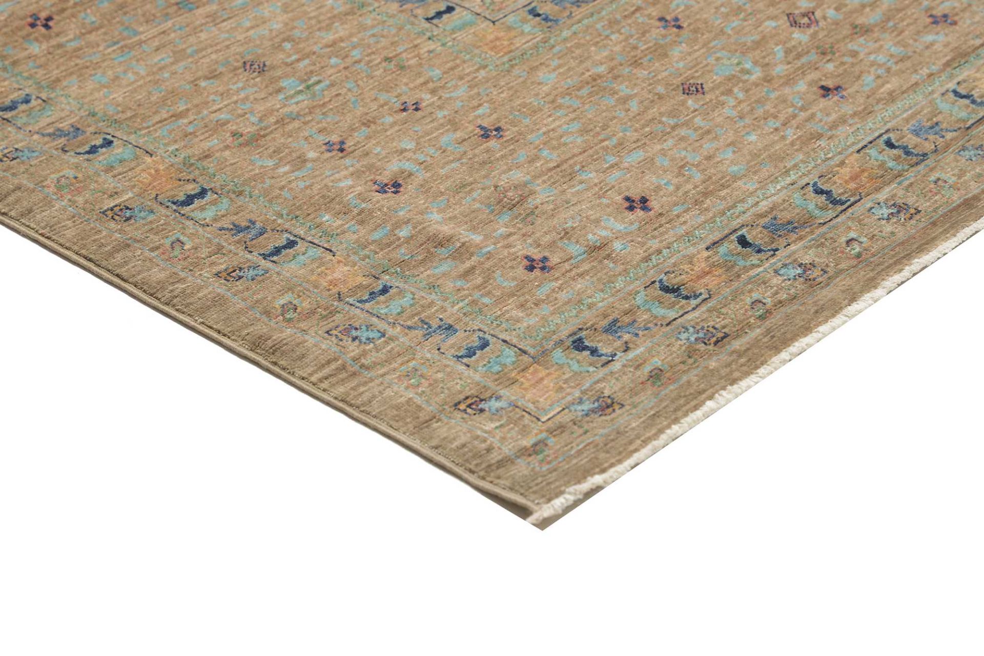 Mamluk Orientteppich 350 × 549 cm aus Wolle, handgeknüpft