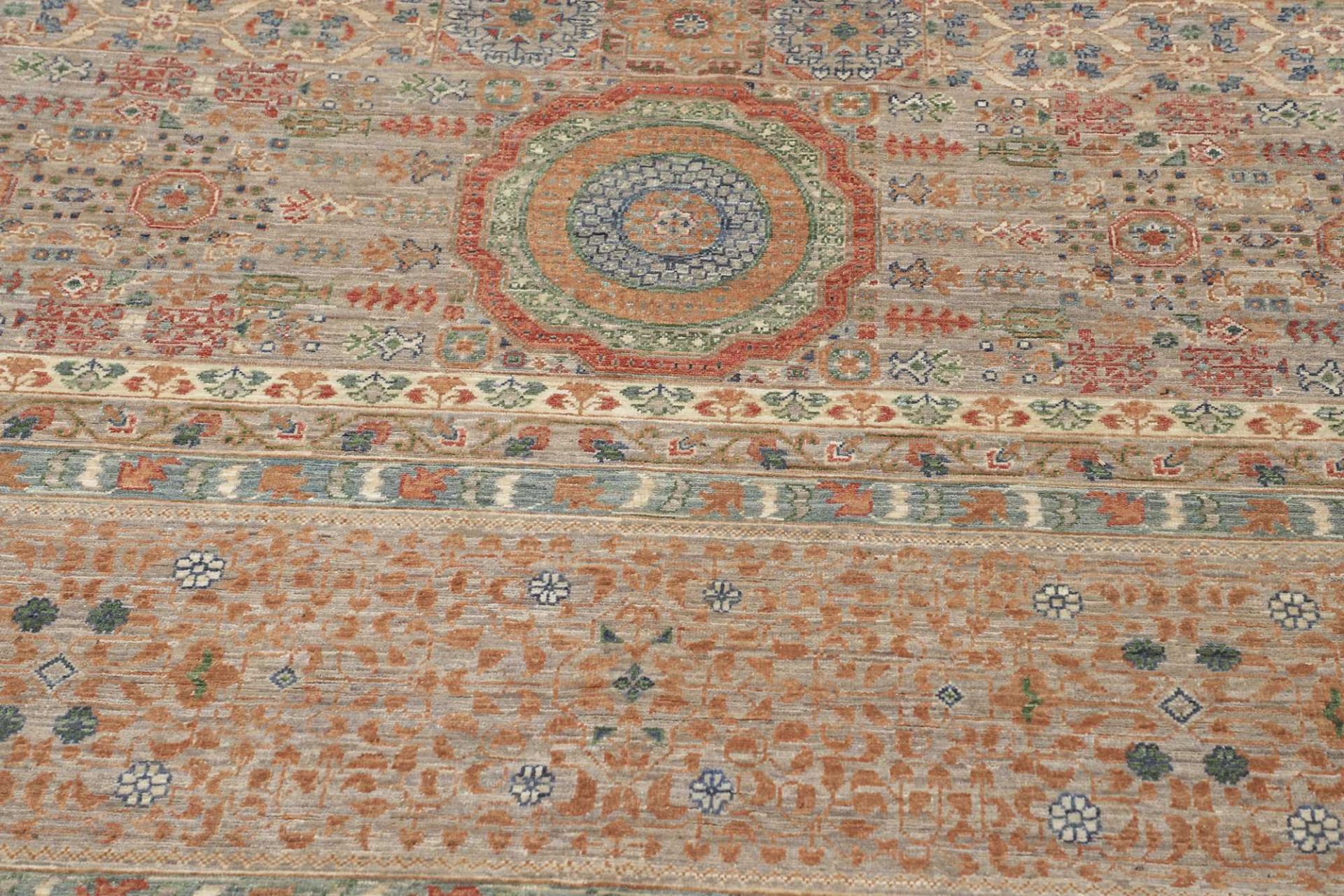 Handgeknüpfter Mamluk Orientteppich, Wolle