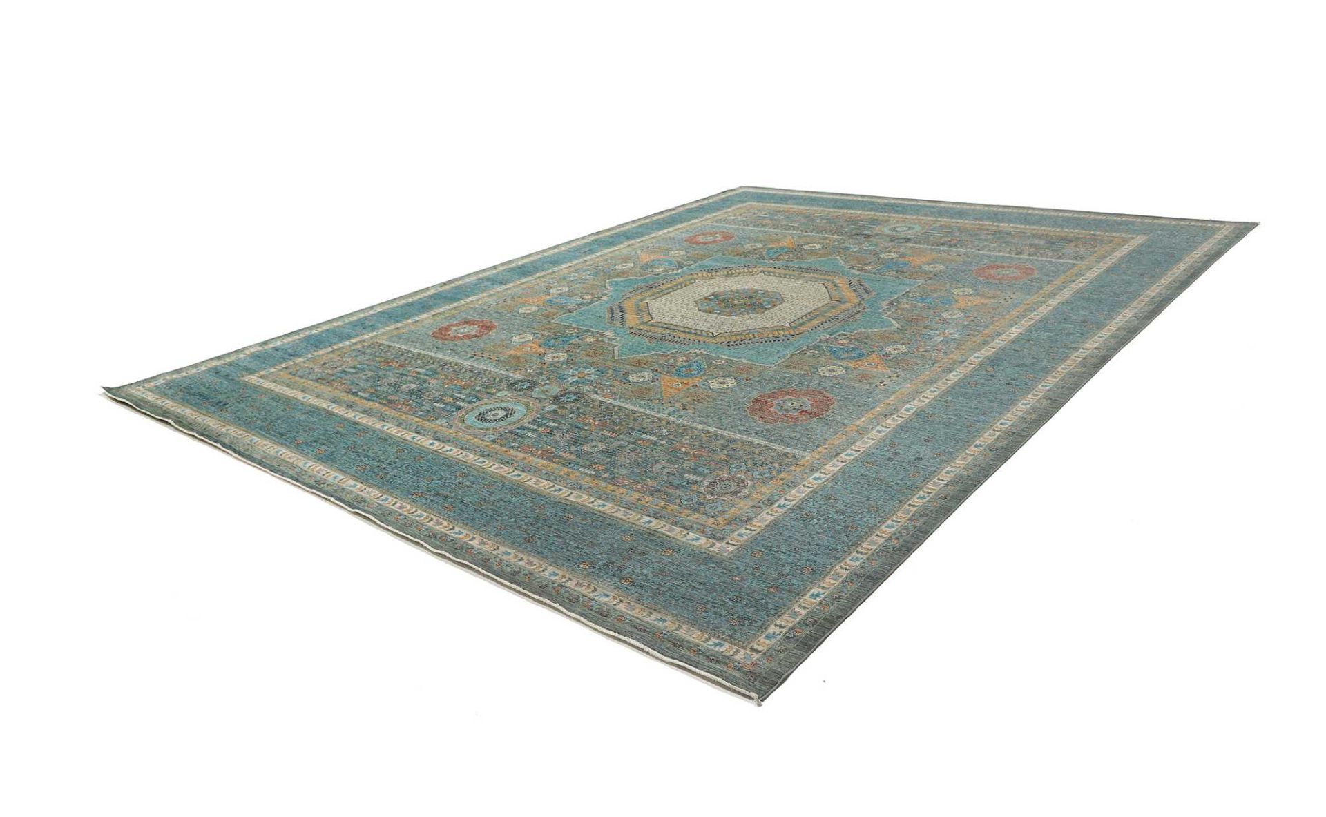 Mamluk Orientteppich aus Pakistan, 360 × 460 cm