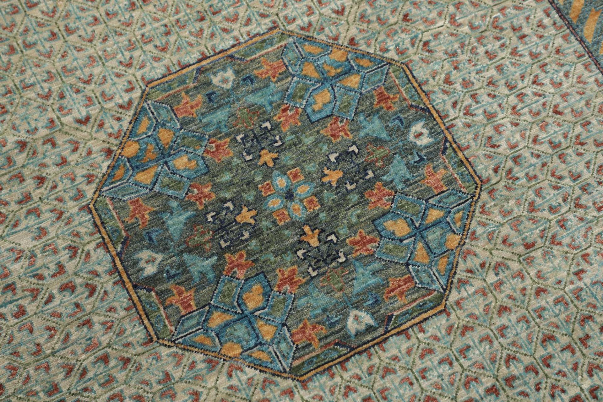 Mamluk Orientteppich aus Pakistan, 360 × 460 cm