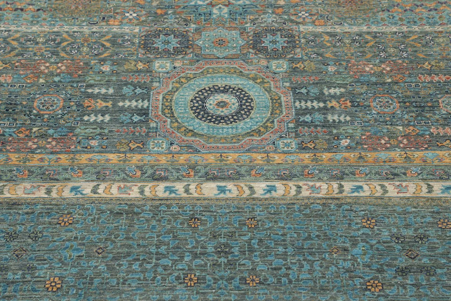 Mamluk Orientteppich aus Pakistan, 360 × 460 cm