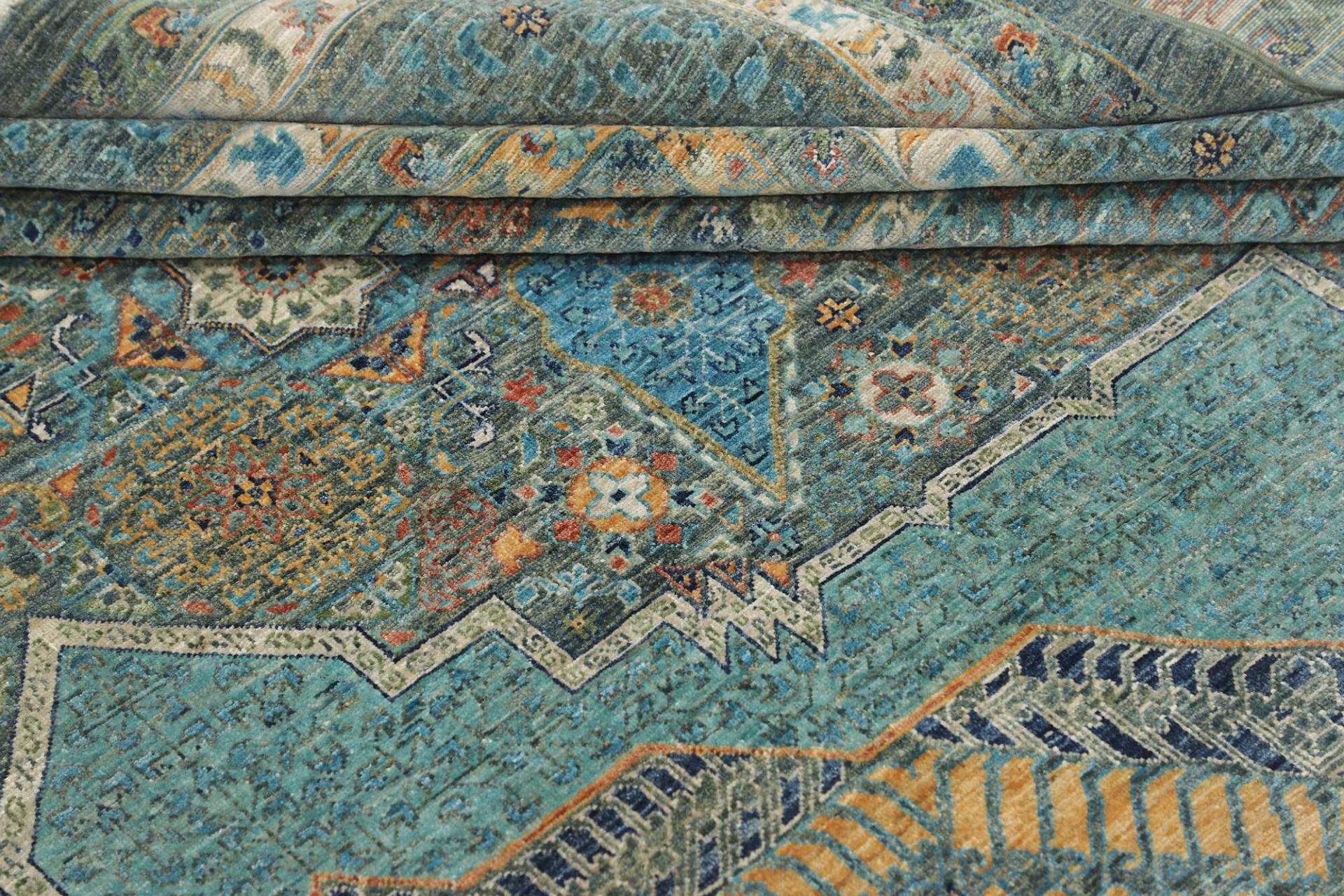 Mamluk Orientteppich aus Pakistan, 360 × 460 cm