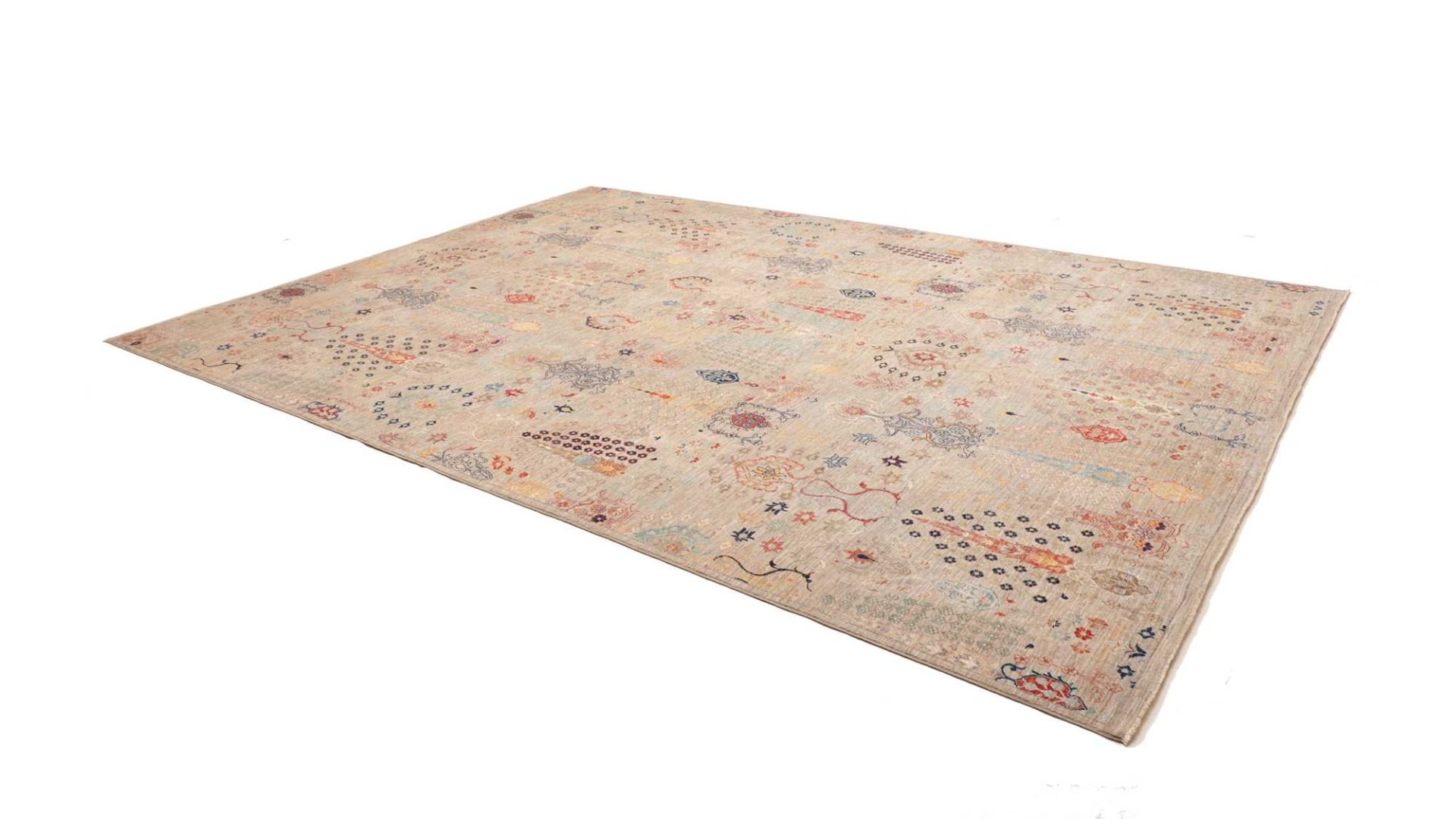 Samarkand Orientteppich 277 × 376 cm aus Wolle, handgeknüpft