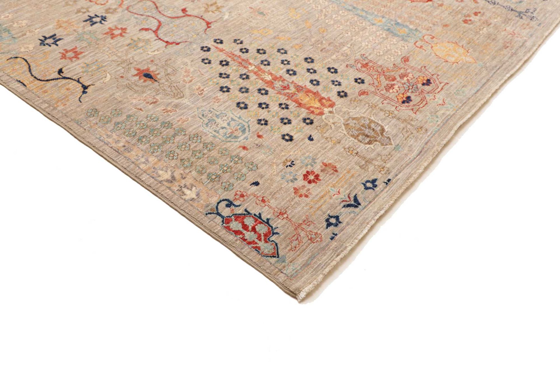 Samarkand Orientteppich 277 × 376 cm aus Wolle, handgeknüpft