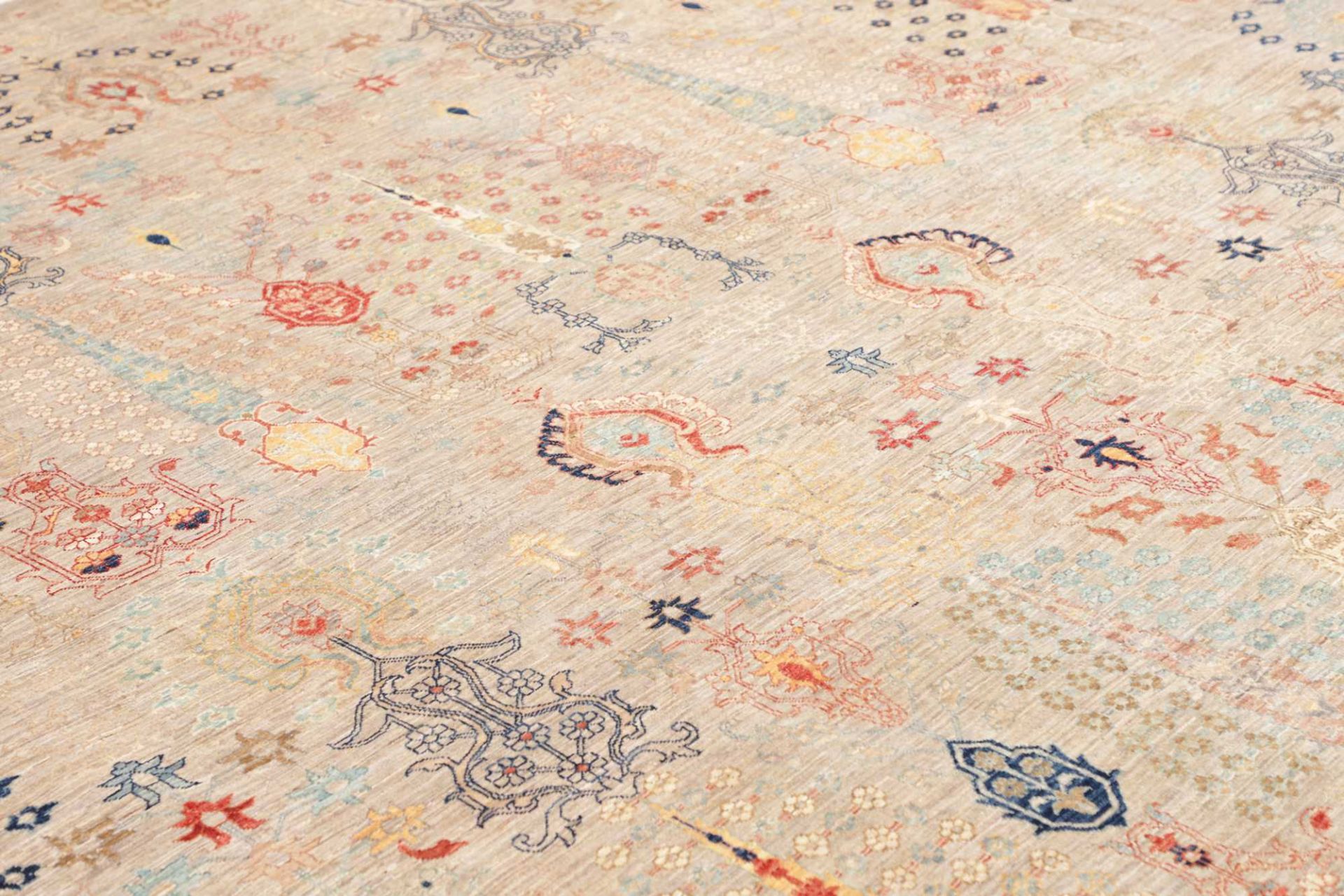 Samarkand Orientteppich 277 × 376 cm aus Wolle, handgeknüpft