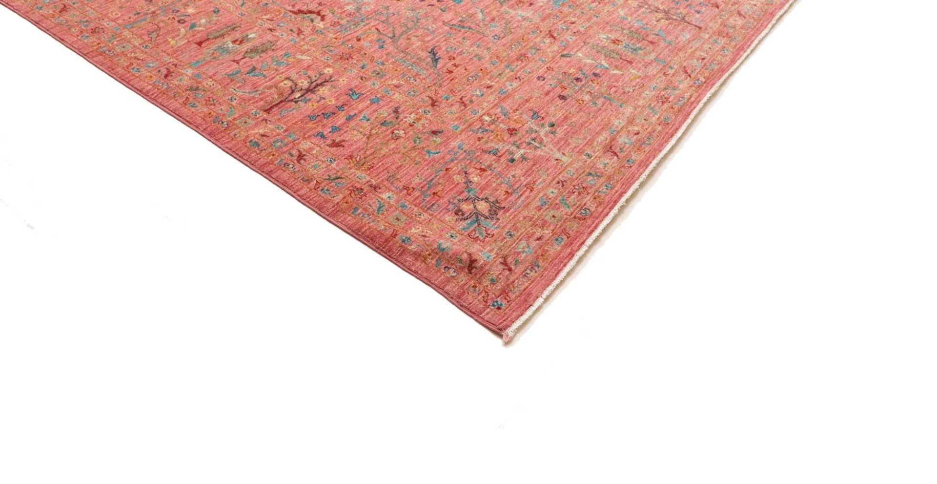 orientteppich-samarkand-276-x-361-cm-schurwolle-handgeknupft-21 Handgeknüpfter Samarkand Orientteppich 276 × 361 cm