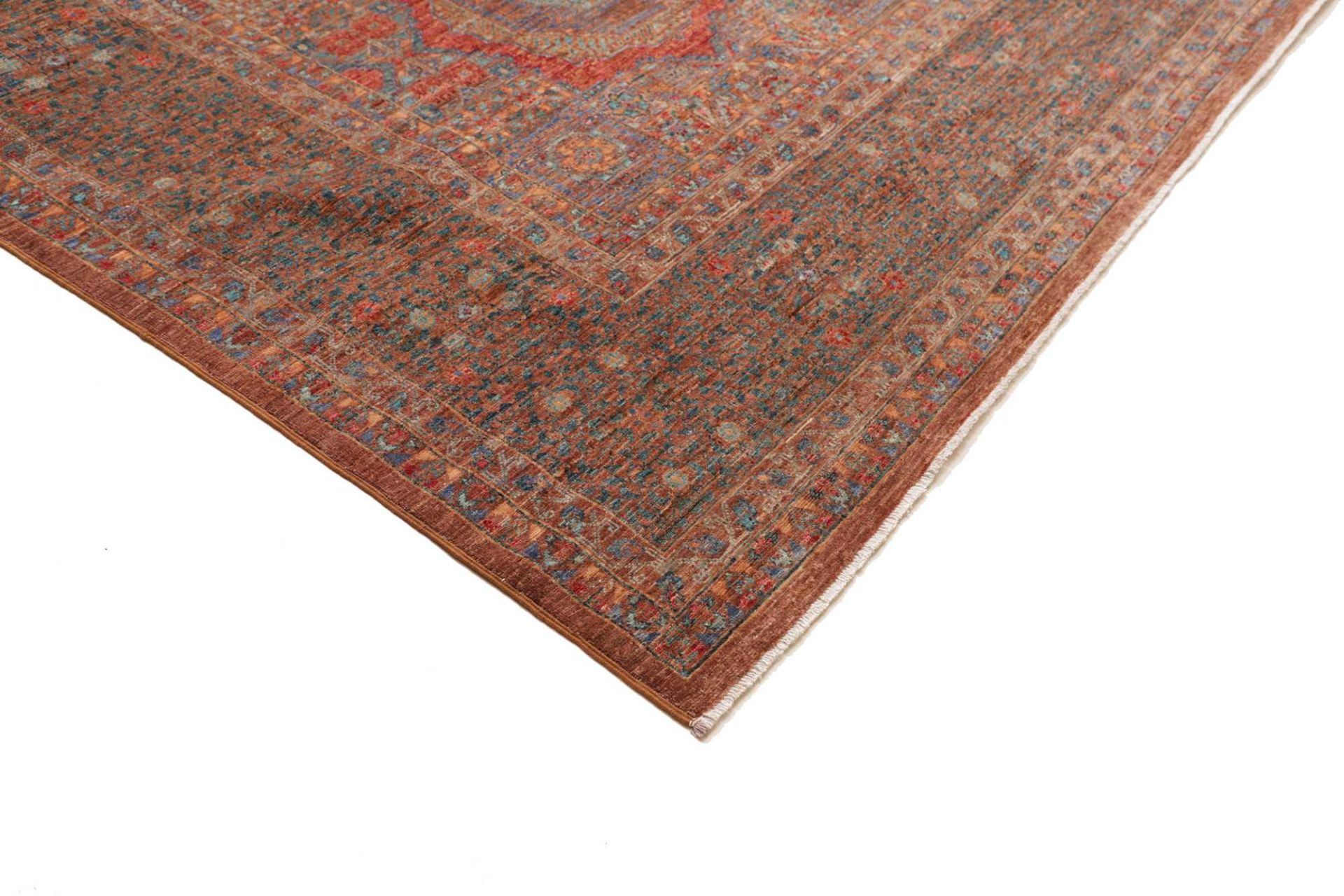 Handgeknüpfter Mamluk Orientteppich, 271 × 365 cm, Wolle