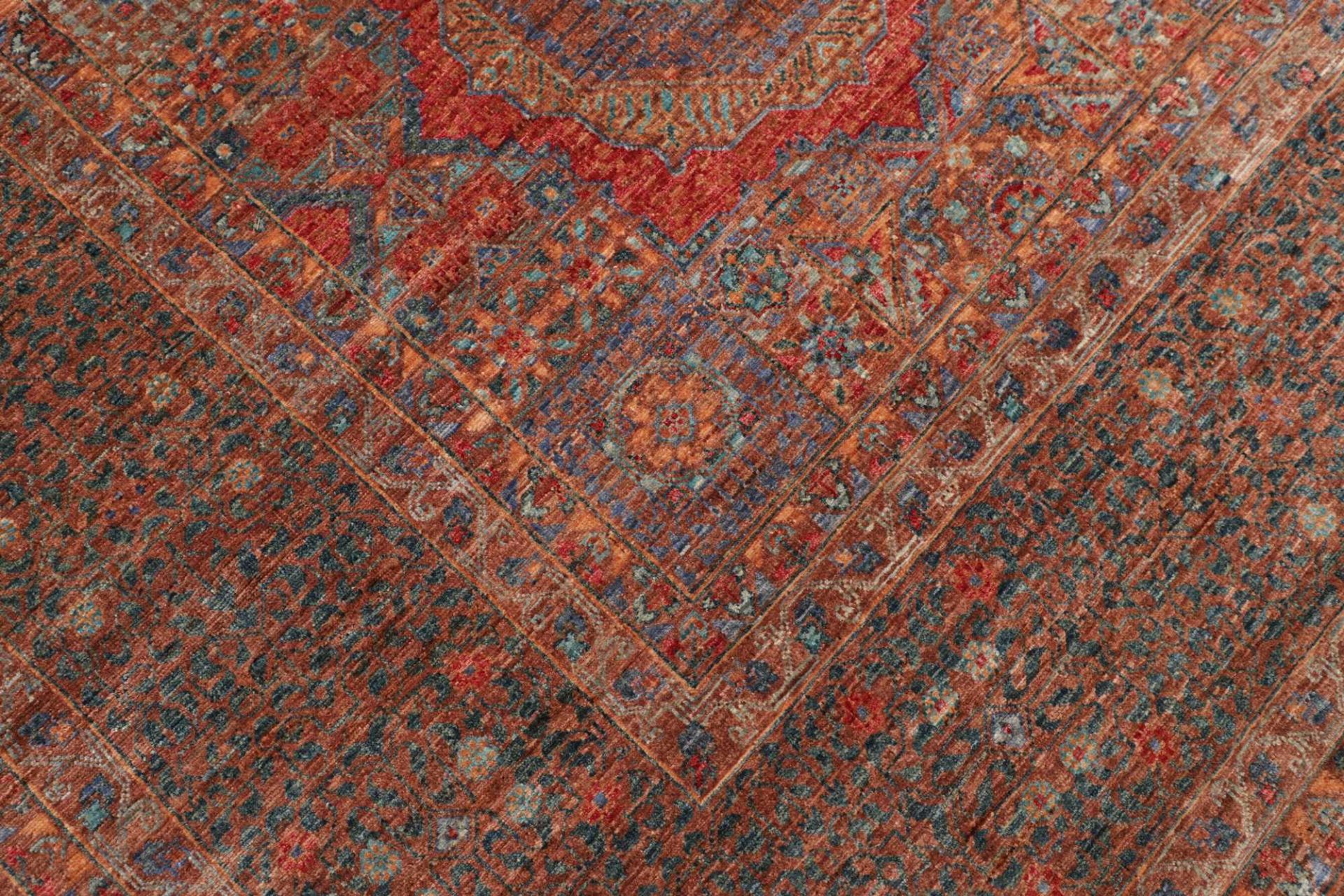 Handgeknüpfter Mamluk Orientteppich, 271 × 365 cm, Wolle