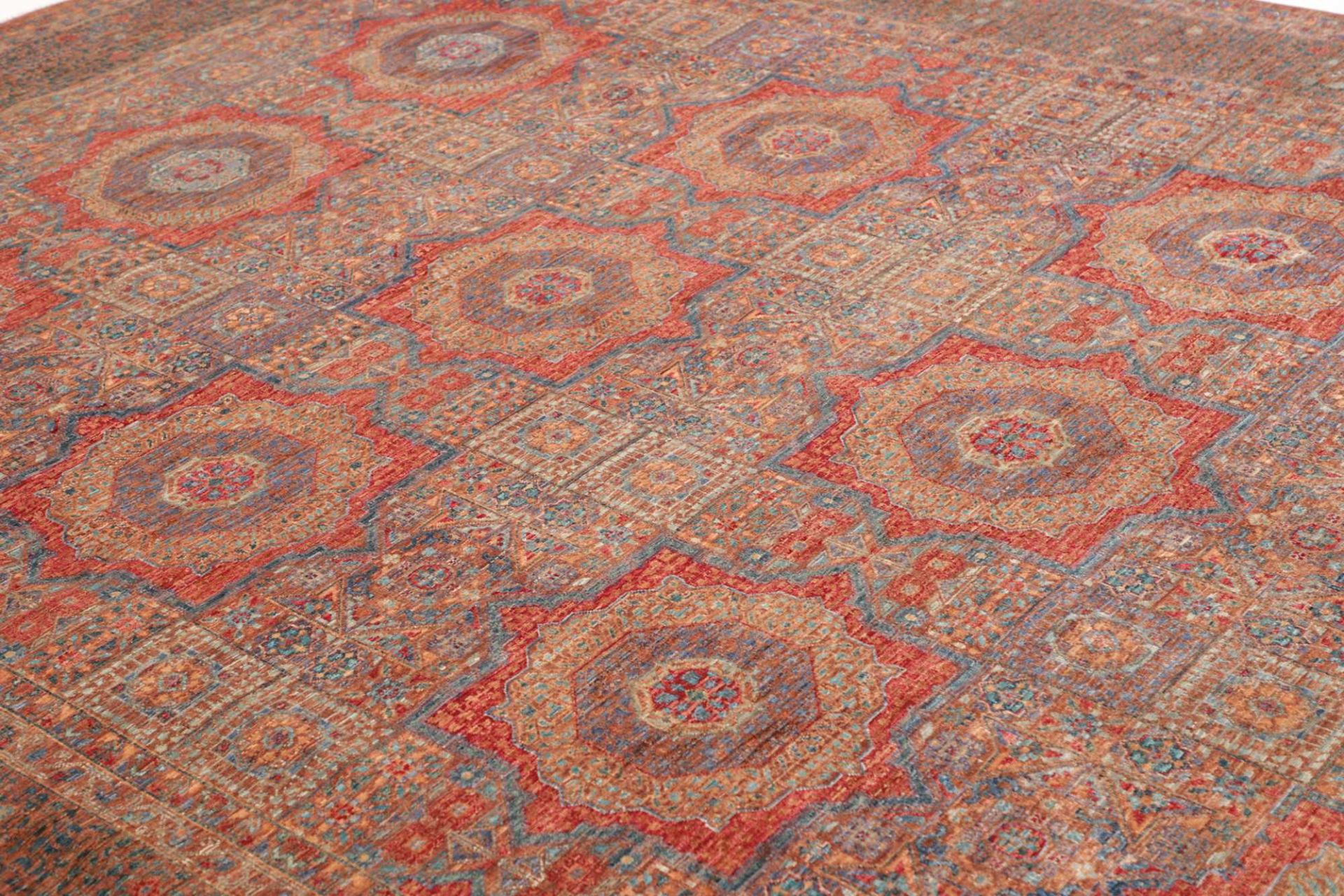 Handgeknüpfter Mamluk Orientteppich, 271 × 365 cm, Wolle