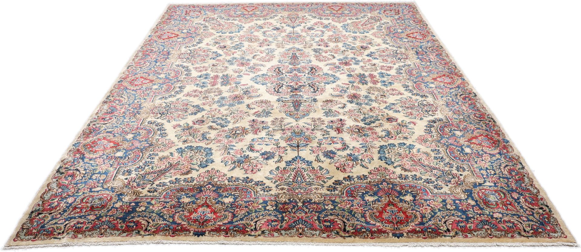 Kerman Perserteppich aus Iran, 275 × 363 cm
