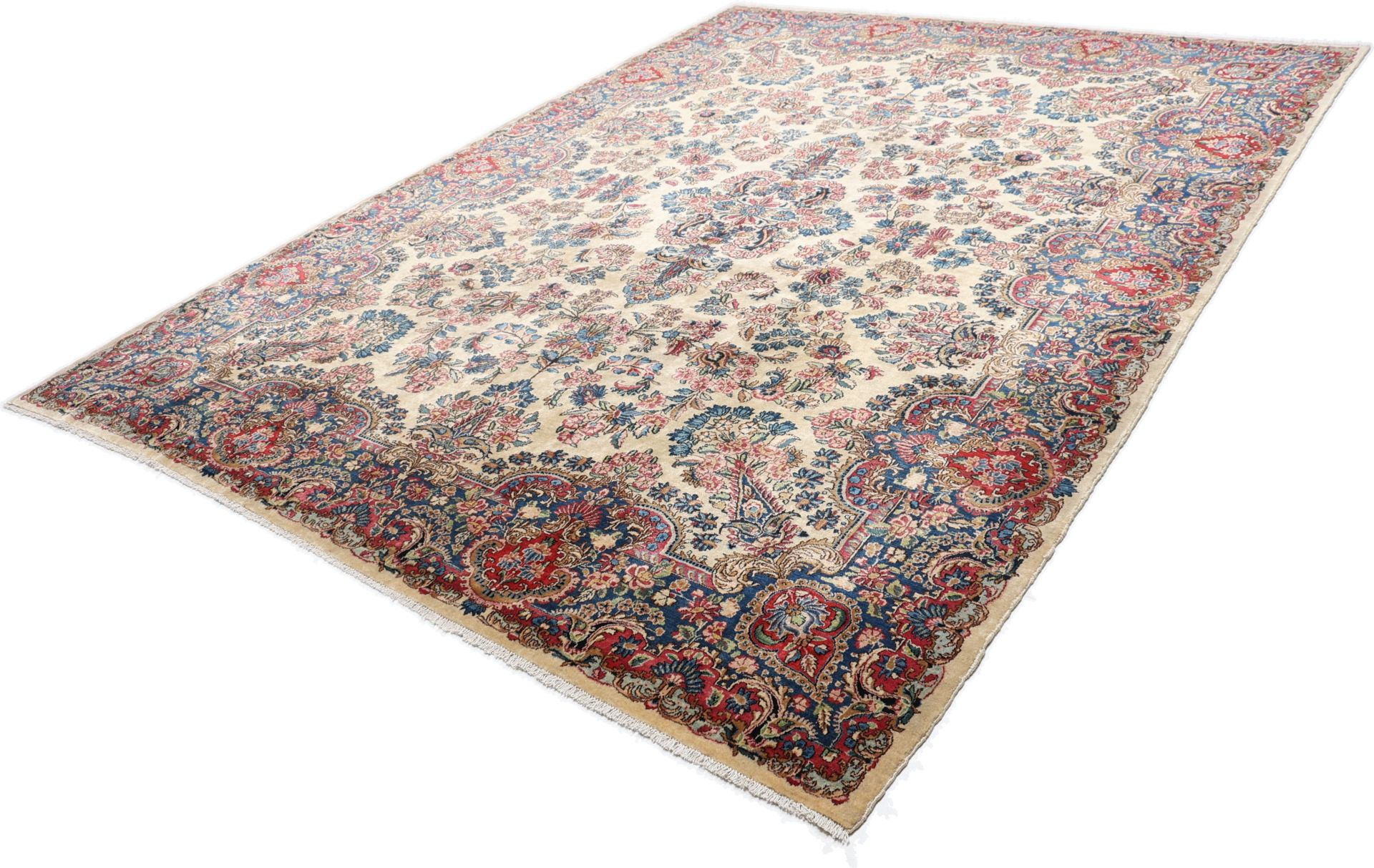 Kerman Perserteppich aus Iran, 275 × 363 cm