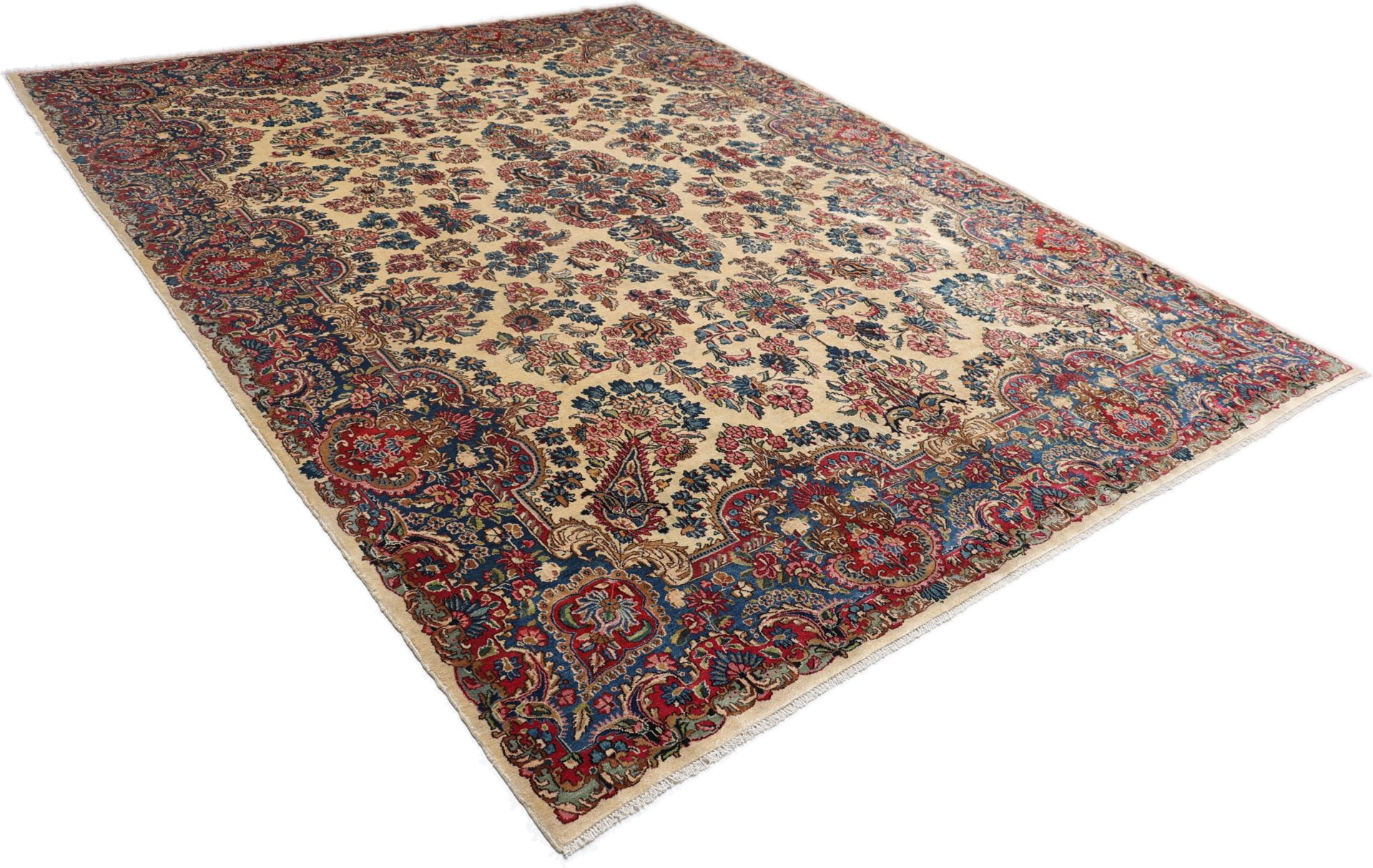 Kerman Perserteppich aus Iran, 275 × 363 cm