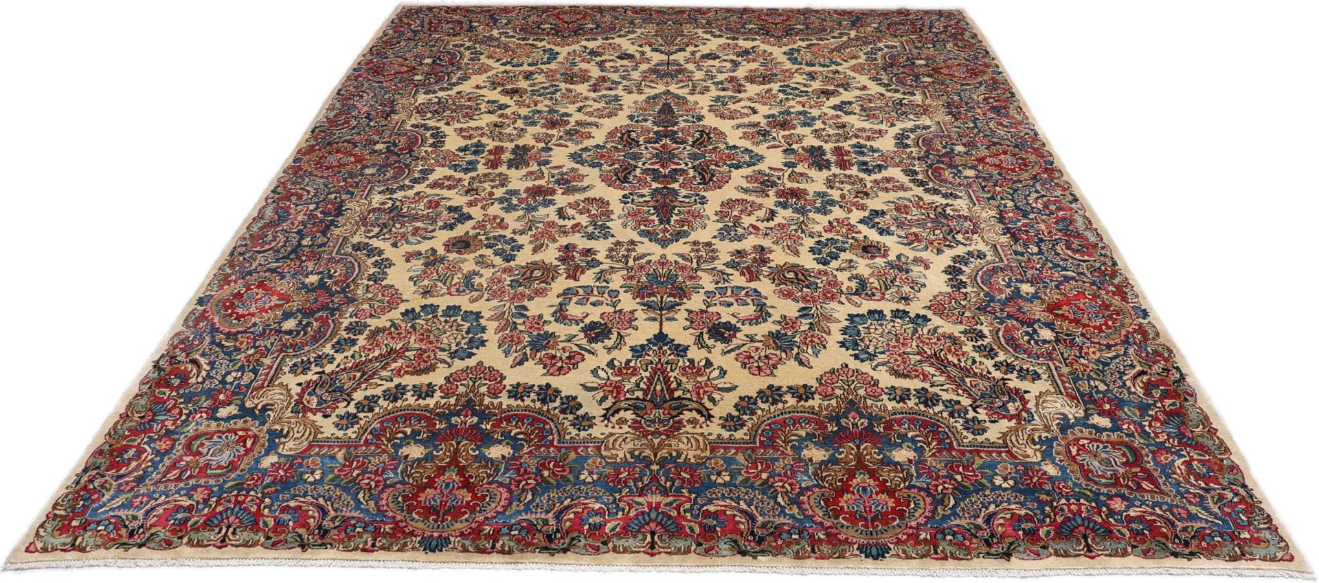 Kerman Perserteppich aus Iran, 275 × 363 cm