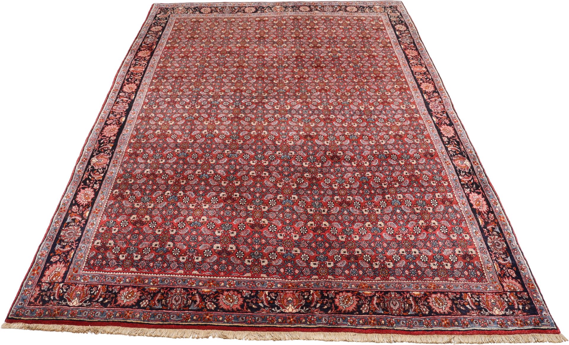 Handgeknüpfter Bijar Perserteppich 225 × 335 cm