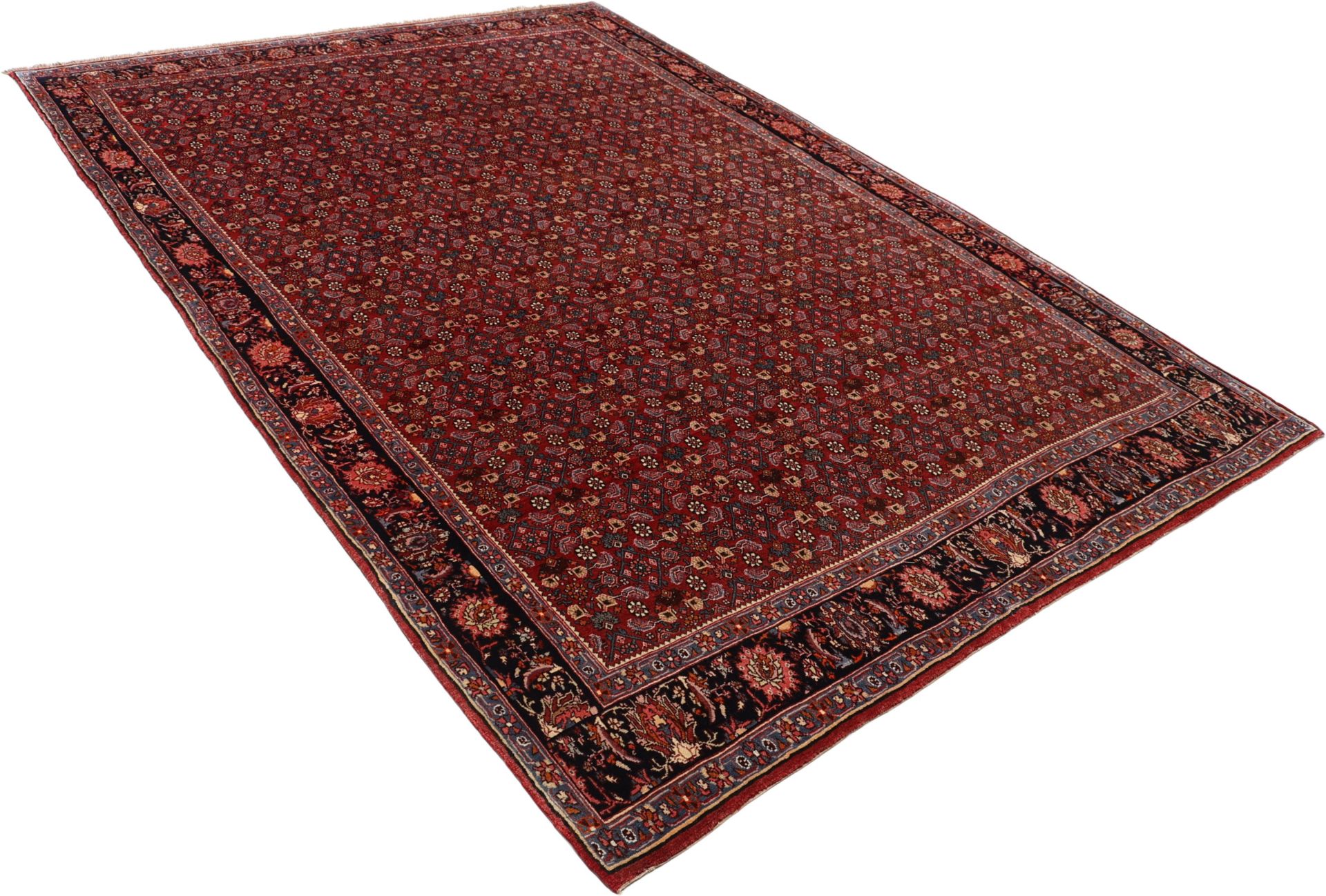 Handgeknüpfter Bijar Perserteppich 225 × 335 cm