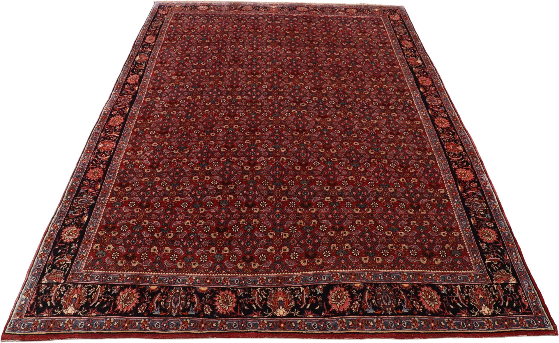 Handgeknüpfter Bijar Perserteppich 225 × 335 cm