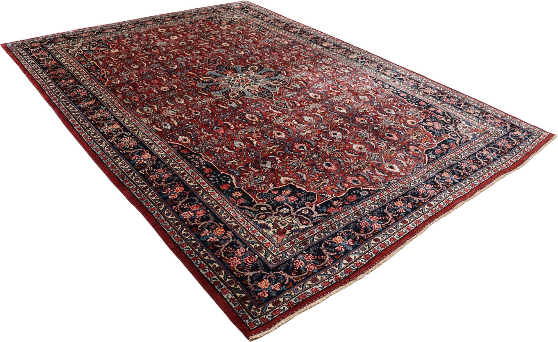 Handgeknüpfter Bijar Perserteppich, 265 × 365 cm, Wolle